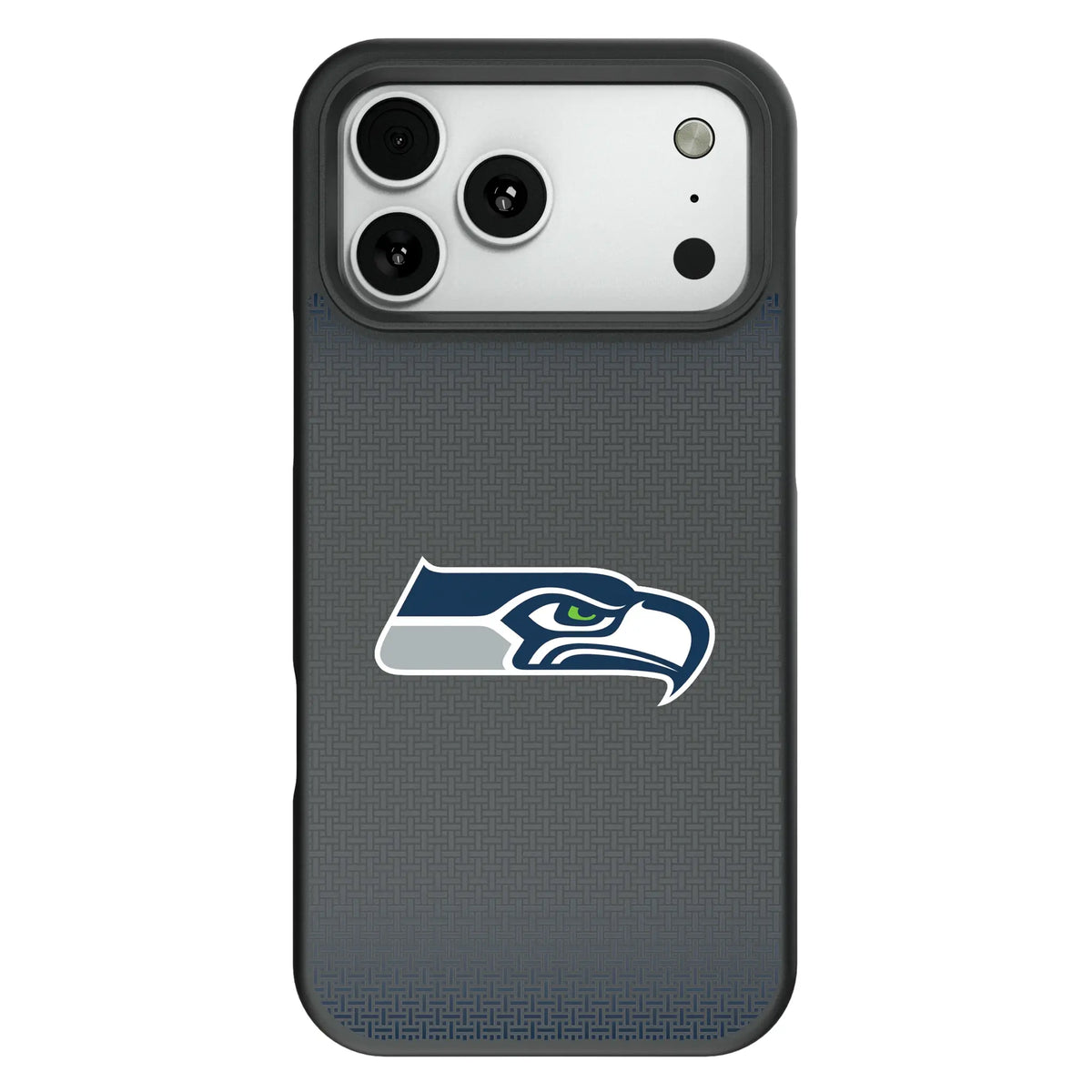 Seattle Seahawks Linen Bump Phone Case for Apple iPhone