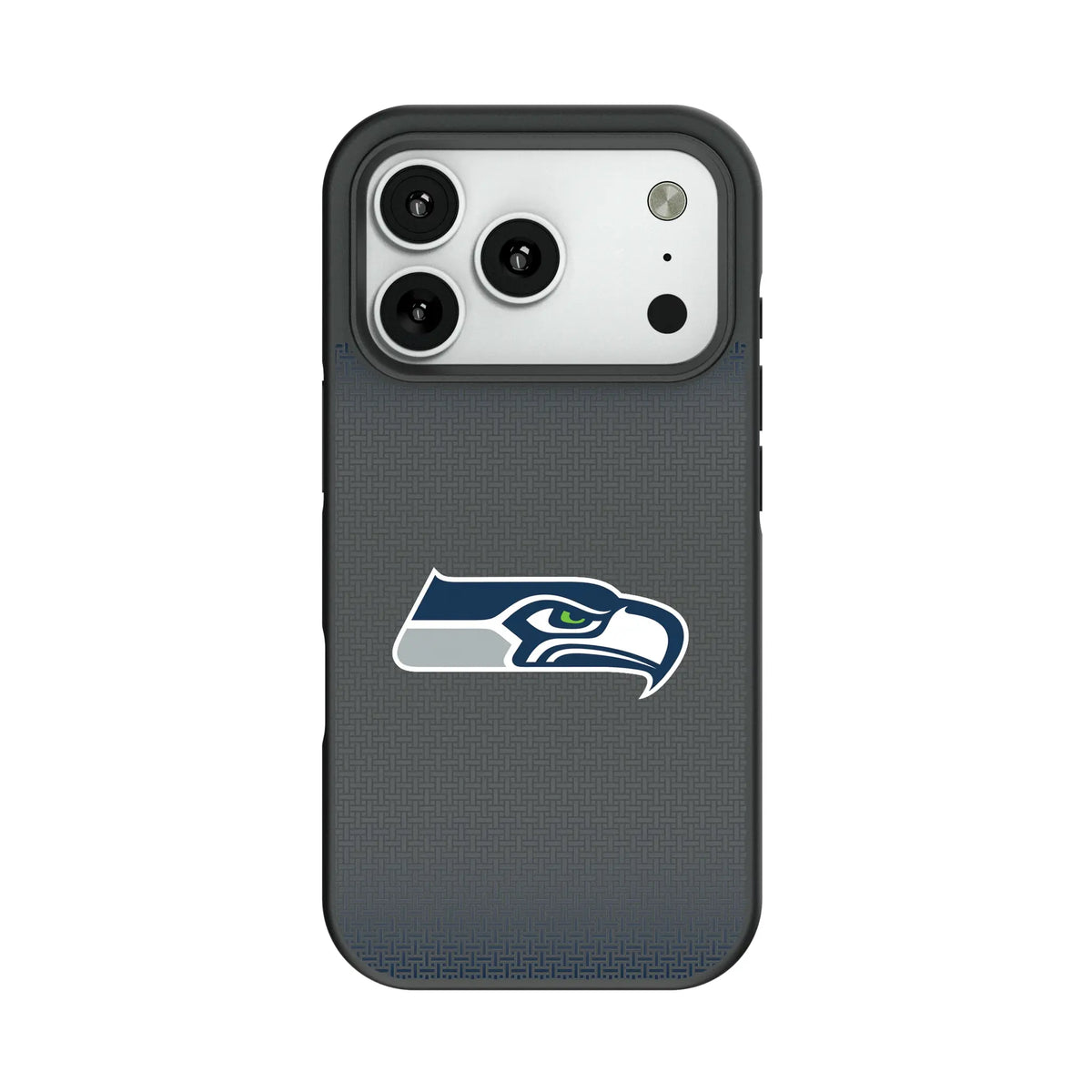 Seattle Seahawks Linen Bump Phone Case for Apple iPhone