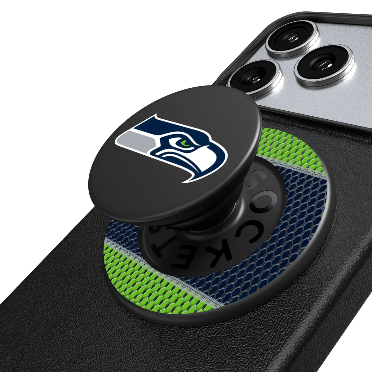 Seattle Seahawks Mesh Popsockets Round Magnetic