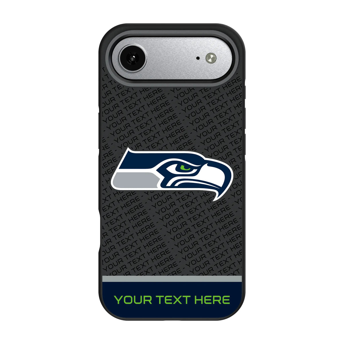 Seattle Seahawks Personalized EndZone Plus iPhone Bump Phone Case for Apple iPhone#Device_iPhone Air