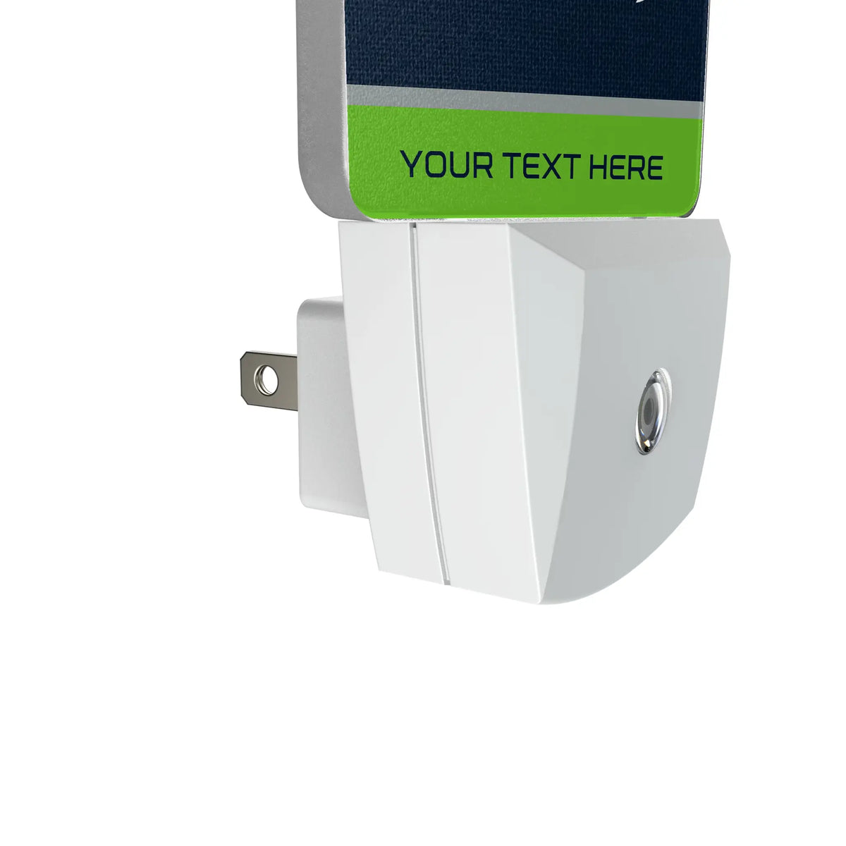 Seattle Seahawks Personalized Endzone Solid Night Light 2-Pack - Detail