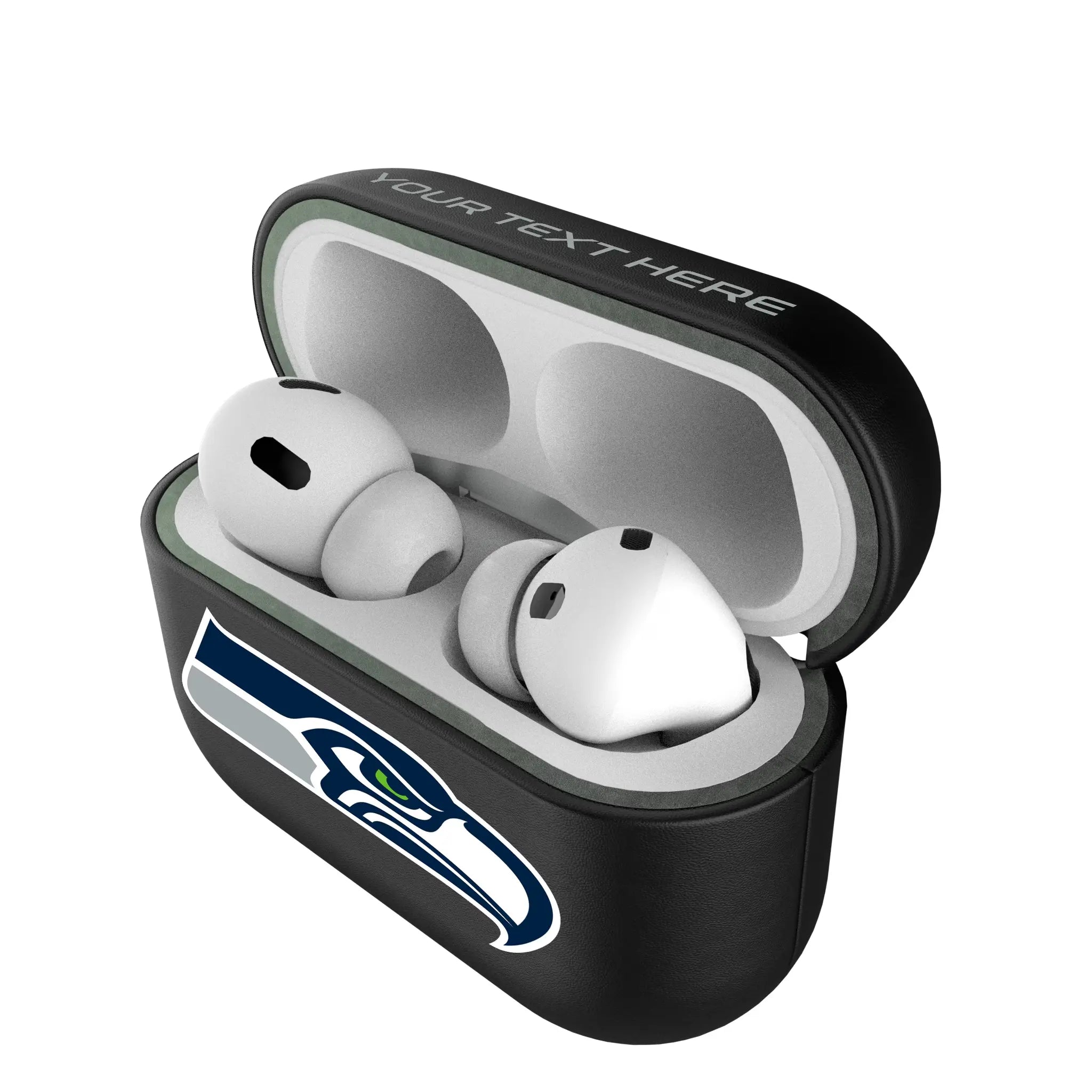 Seattle Seahawks Personalized Insignia AirPods AirPod Case Cover#Device_AirPods Pro 1st Gen