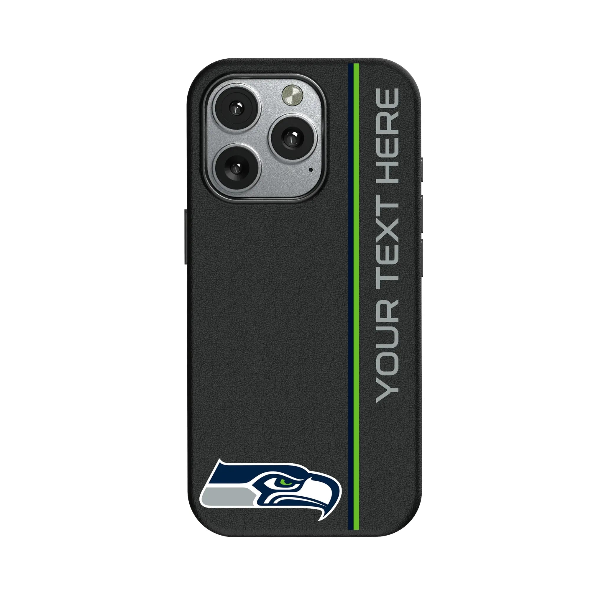 Seattle Seahawks Personalized Sidebard iPhone MagSafe Compatible Phone Case for Apple iPhone