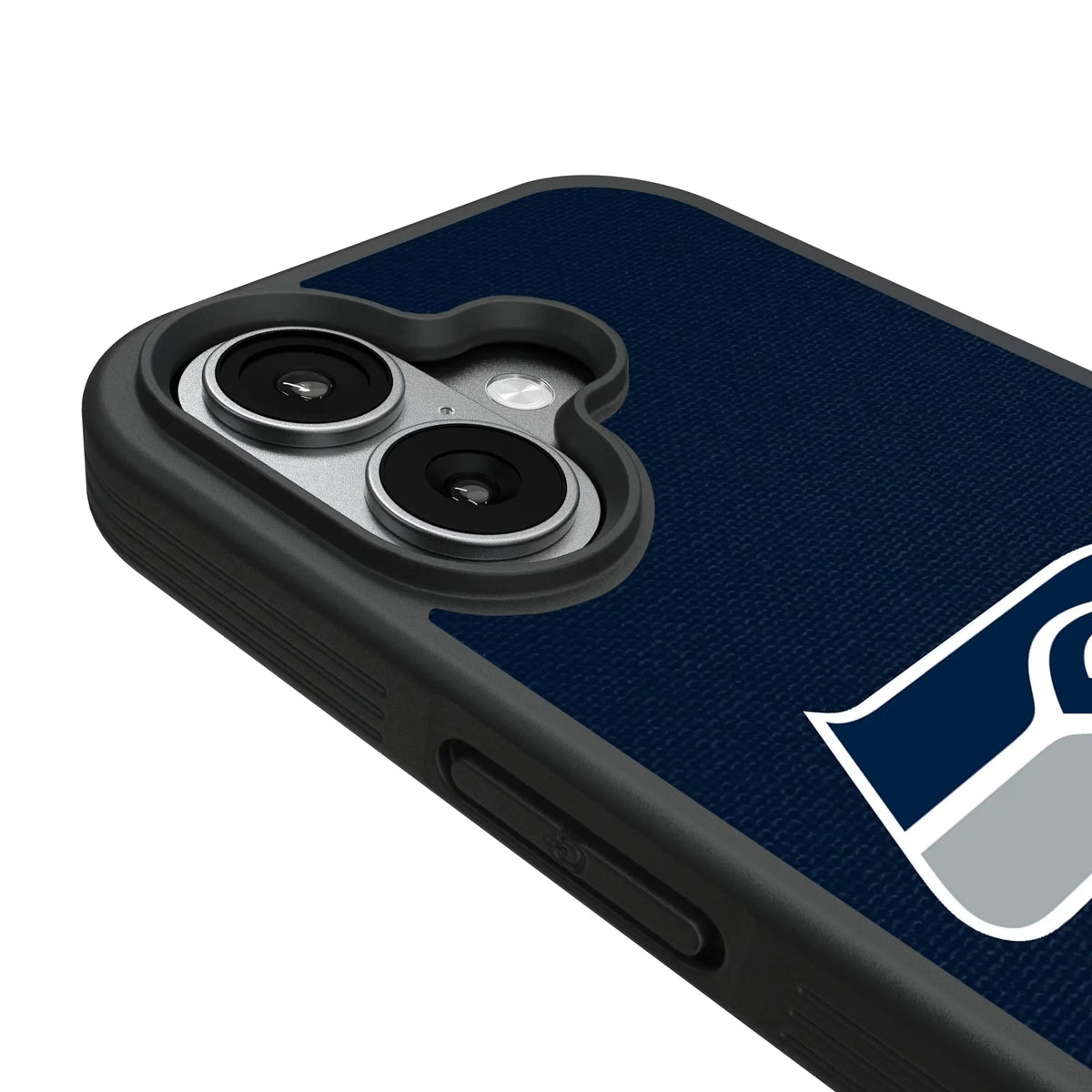 Seattle Seahawks Personalized Stripe iPhone Bump Phone Case for Apple iPhone - Detail#Device_iPhone 17