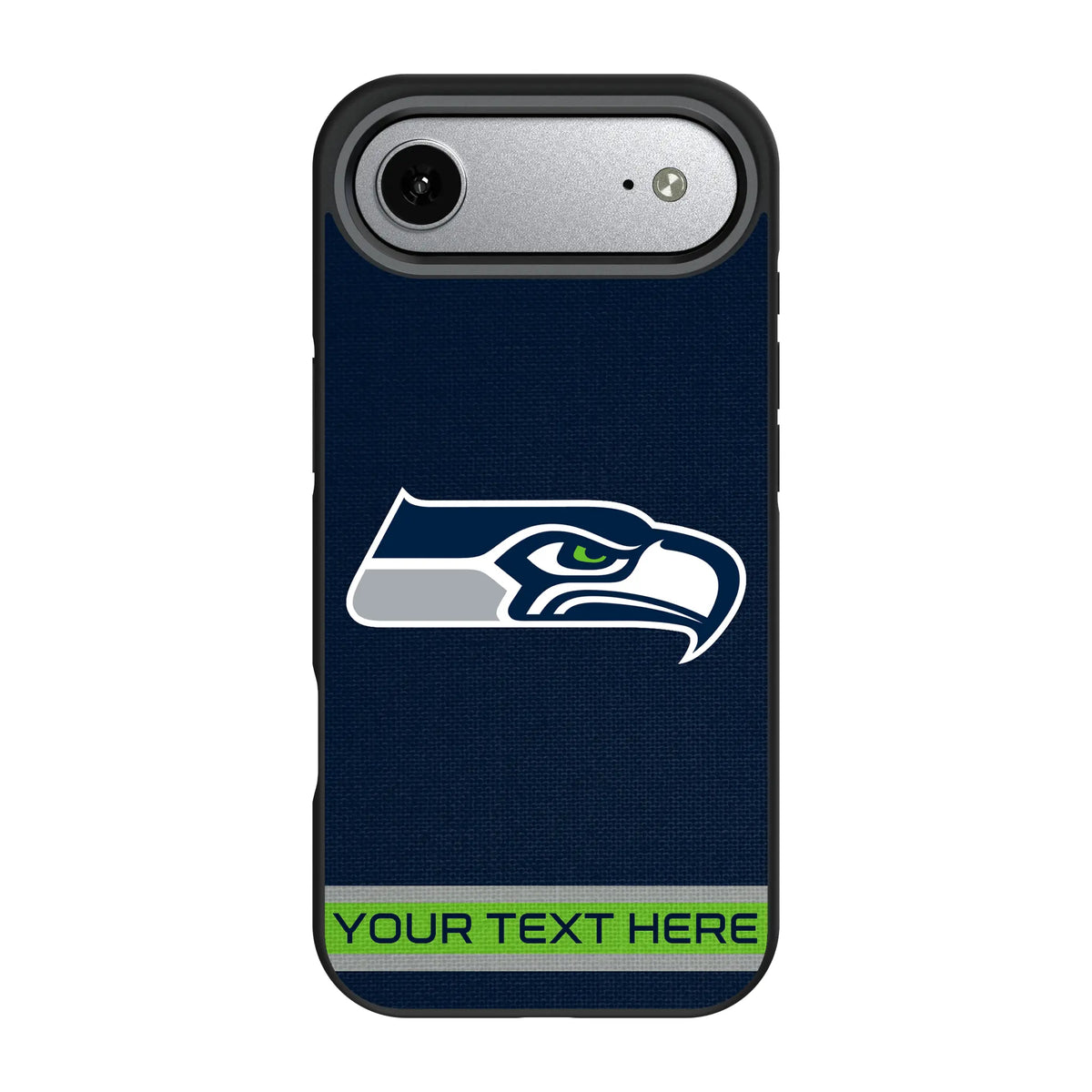 Seattle Seahawks Personalized Stripe iPhone Bump Phone Case for Apple iPhone#Device_iPhone Air