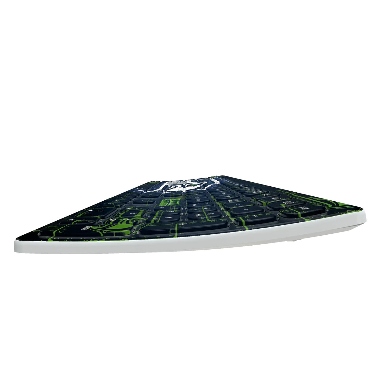 Seattle Seahawks Rivet KKB605 Curved Wireless Keyboard