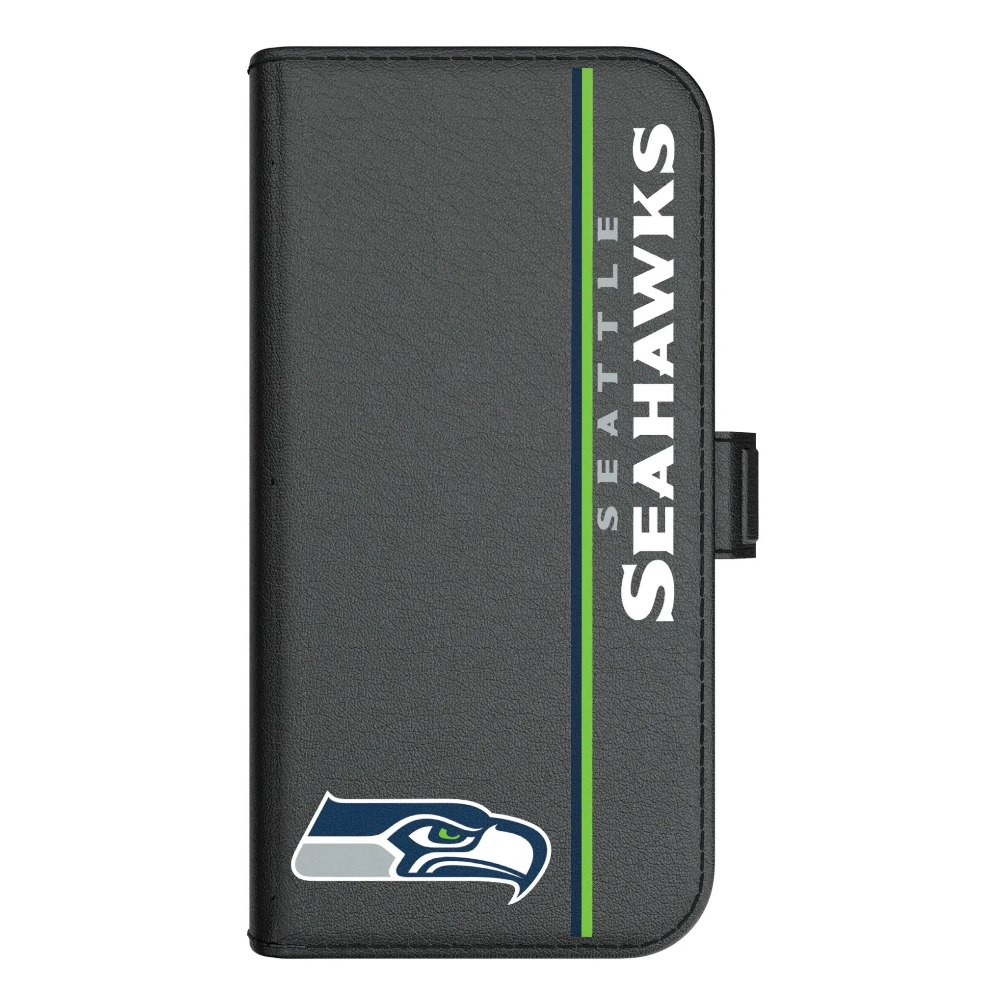 Seattle Seahawks Sidebar iPhone Folio Phone Case for Apple iPhone#Device_iPhone 17 Pro