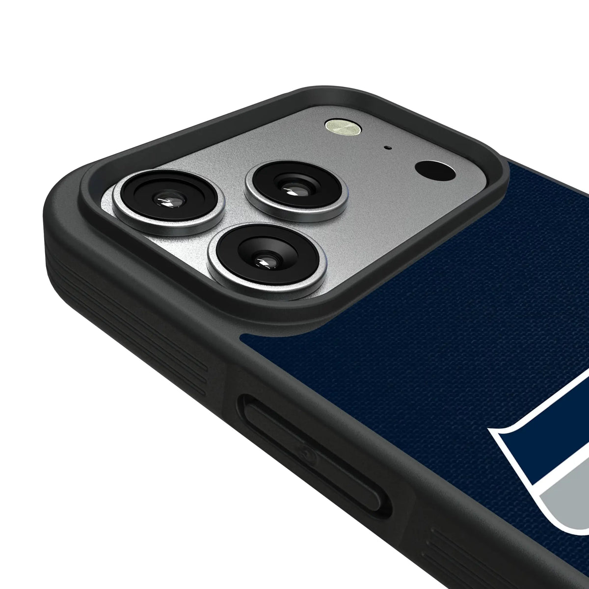 Seattle Seahawks Stripe iPhone Bump Phone Case for Apple iPhone - Detail#Device_iPhone 17 Pro