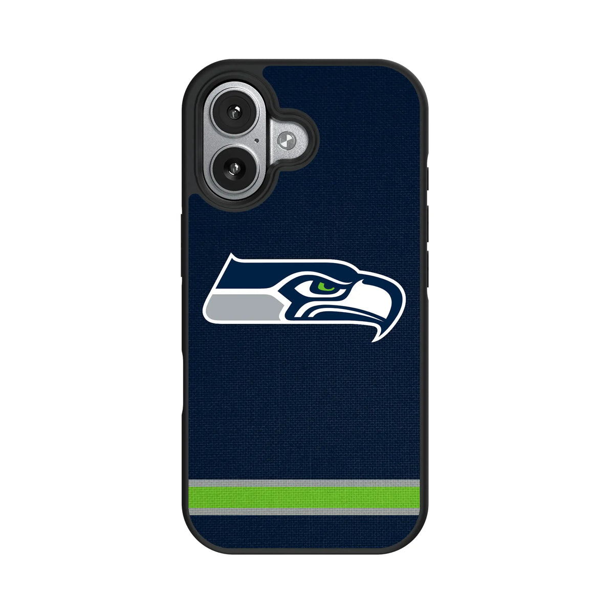 Seattle Seahawks Stripe iPhone Bump Phone Case for Apple iPhone#Device_iPhone 17