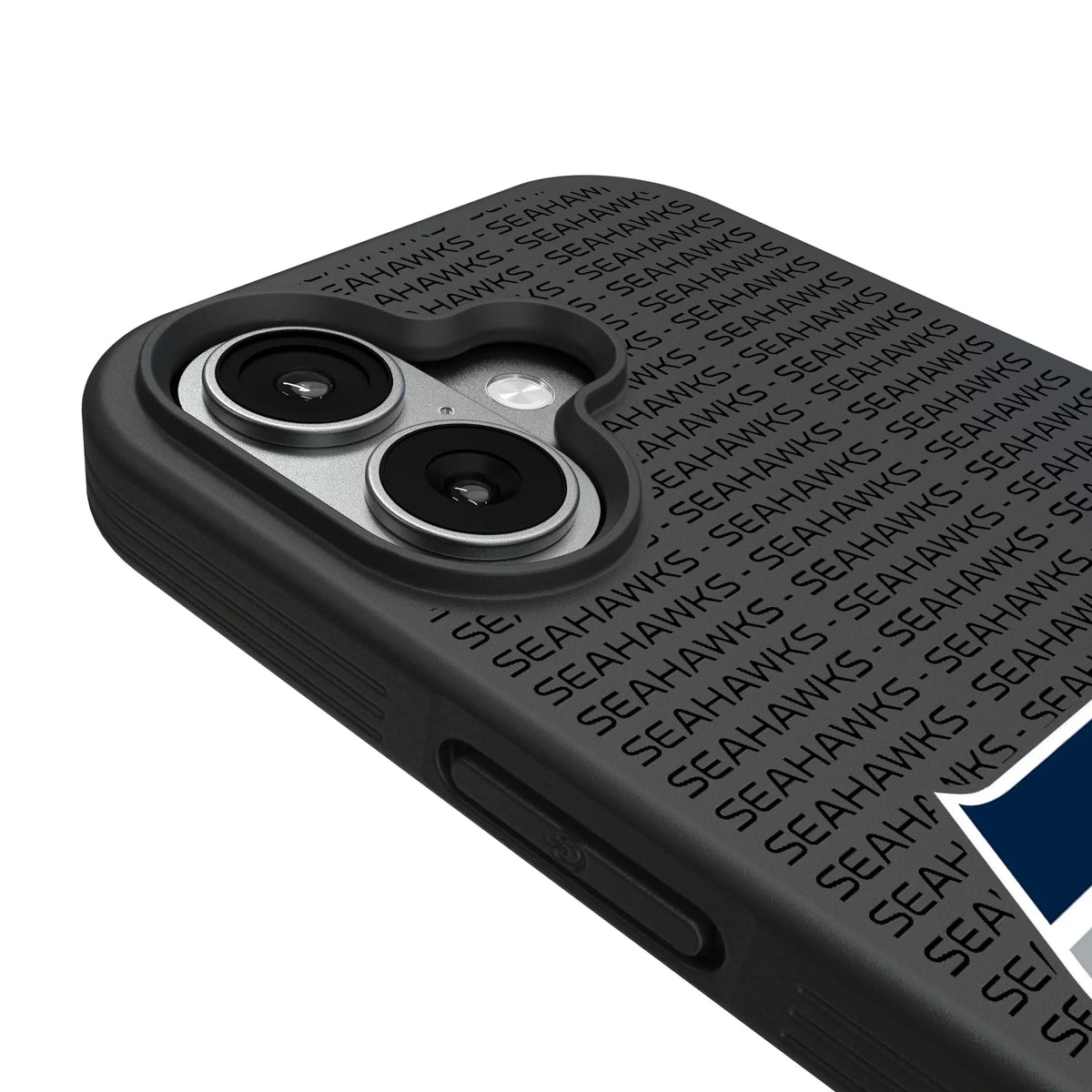 Seattle Seahawks Text Backdrop iPhone Bump Phone Case for Apple iPhone - Detail#Device_iPhone 17