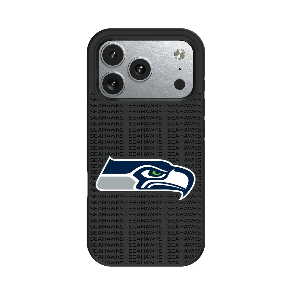 Seattle Seahawks Text Backdrop iPhone Bump Phone Case for Apple iPhone#Device_iPhone 17 Pro