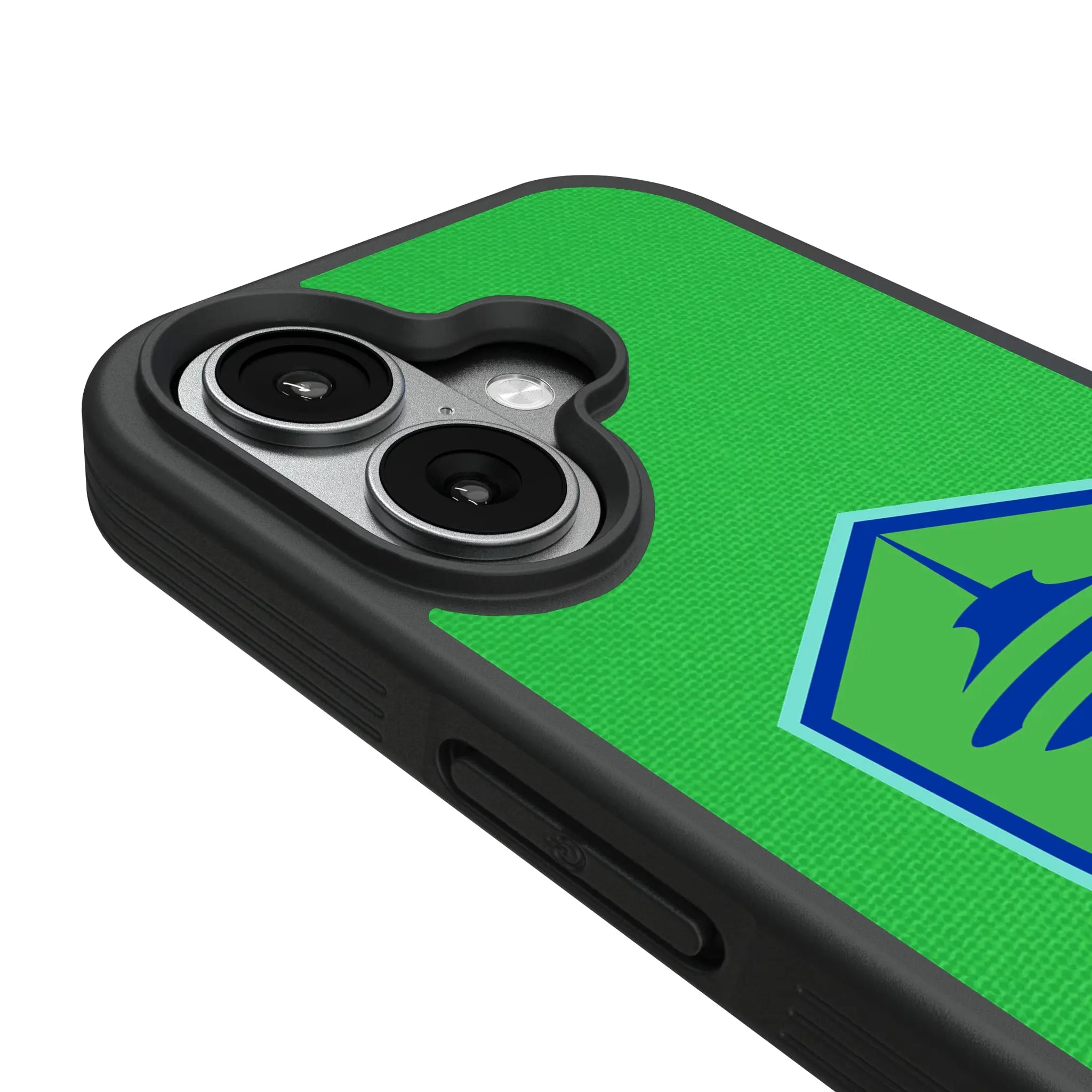 Seattle Sounders FC Endzone Solid iPhone Bump Phone Case for Apple iPhone - Detail#Device_iPhone 17