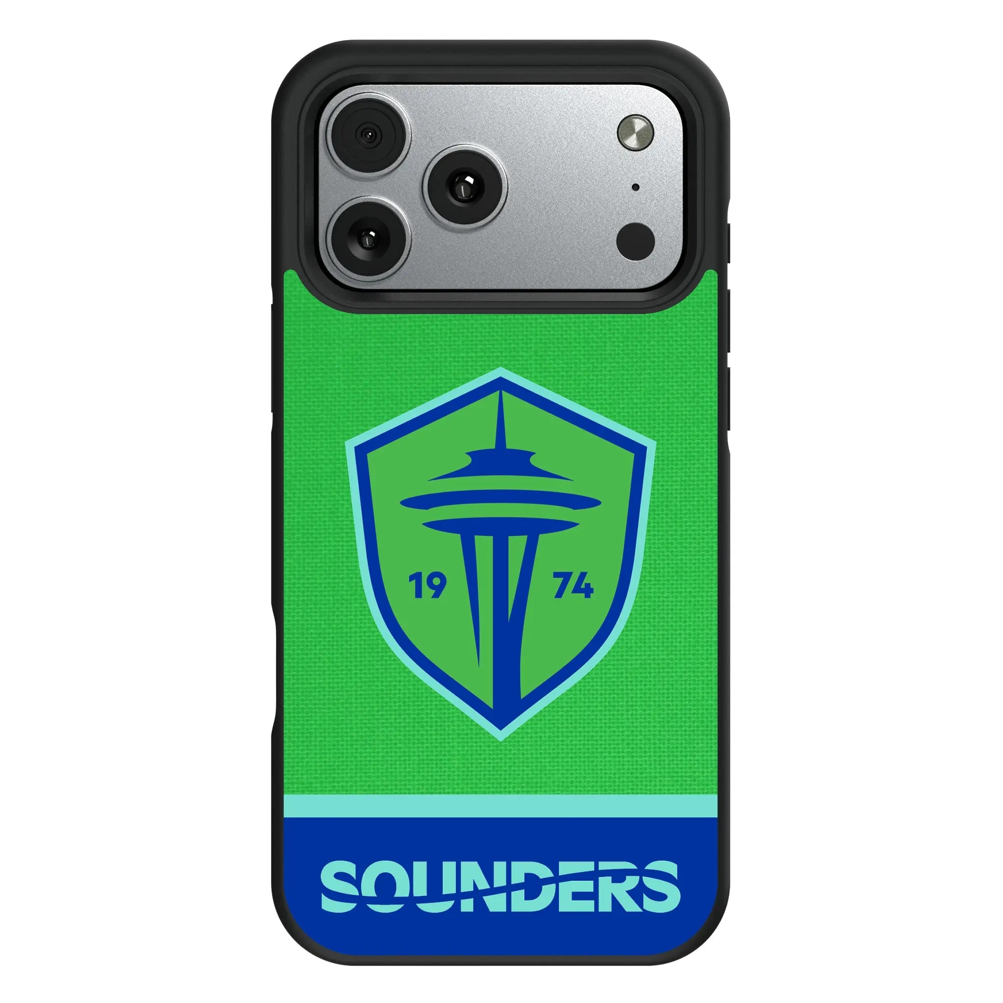 Seattle Sounders FC Endzone Solid iPhone Bump Phone Case for Apple iPhone#Device_iPhone 17 Pro Max
