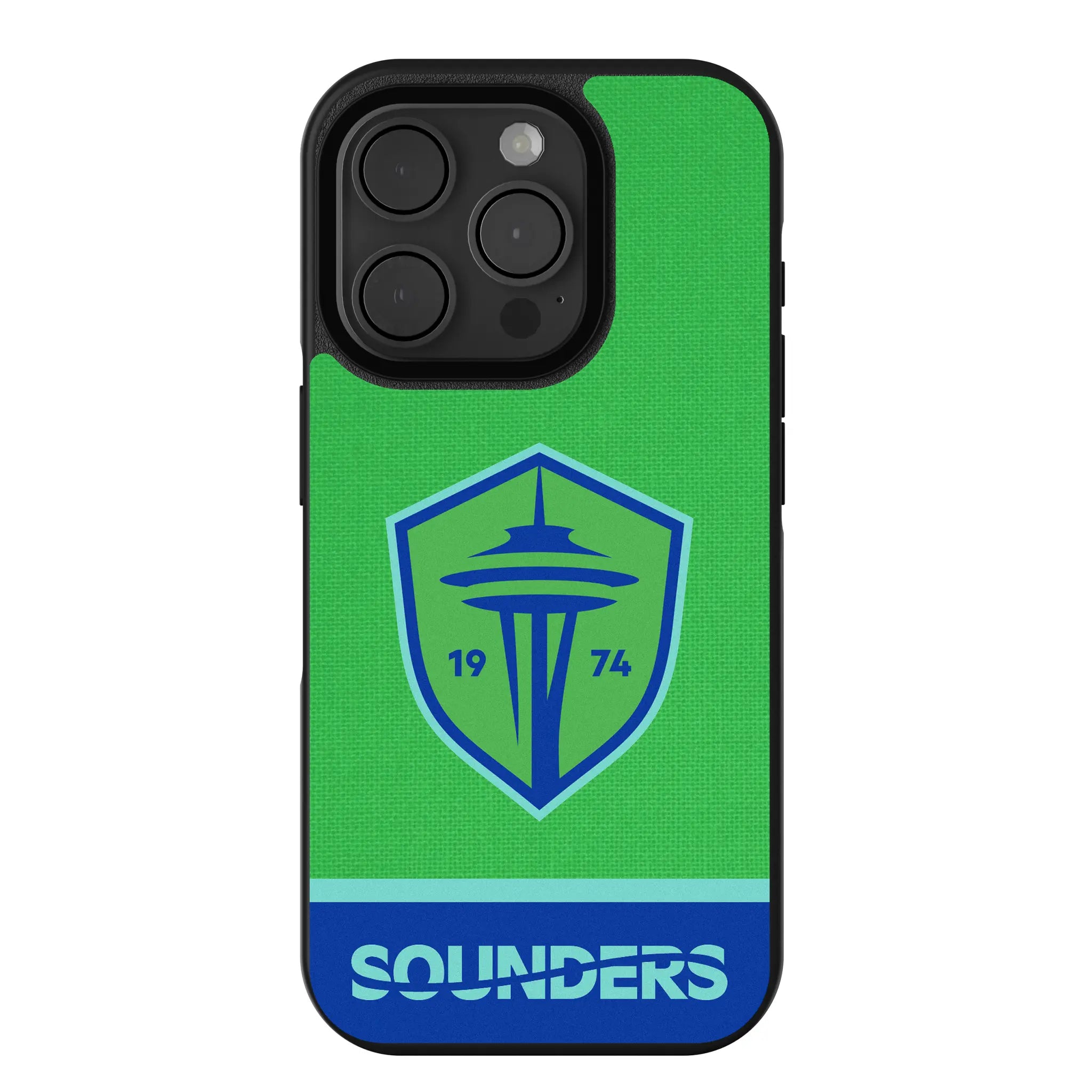 Seattle Sounders FC Endzone Solid iPhone Bump Phone Case for Apple iPhone