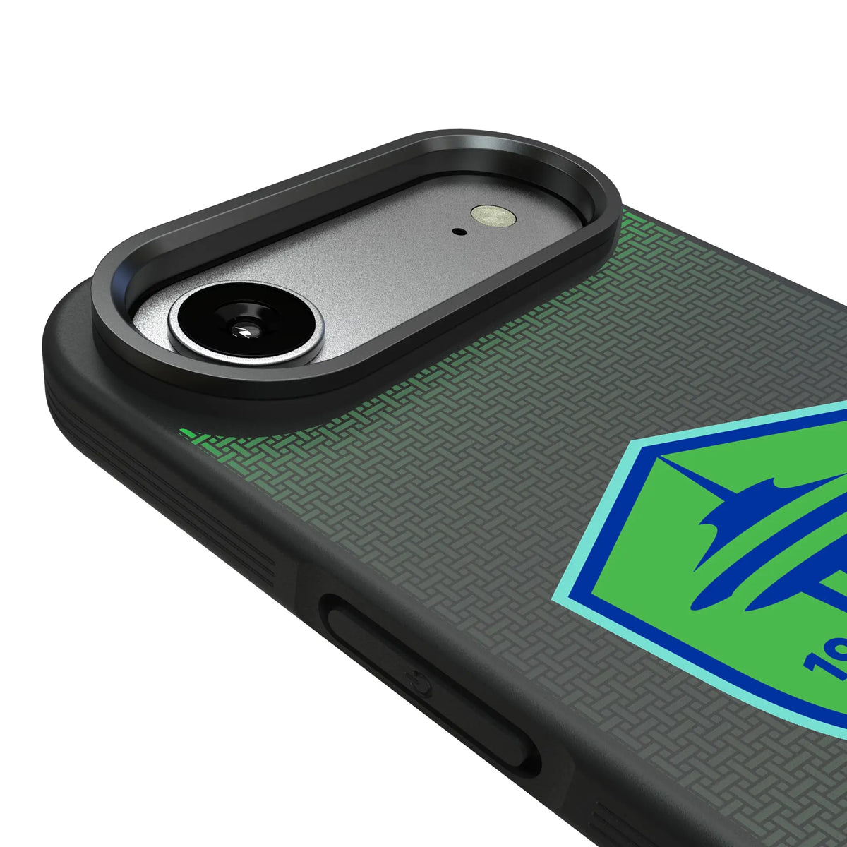 Seattle Sounders FC Linen iPhone Bump Phone Case for Apple iPhone - Detail#Device_iPhone Air