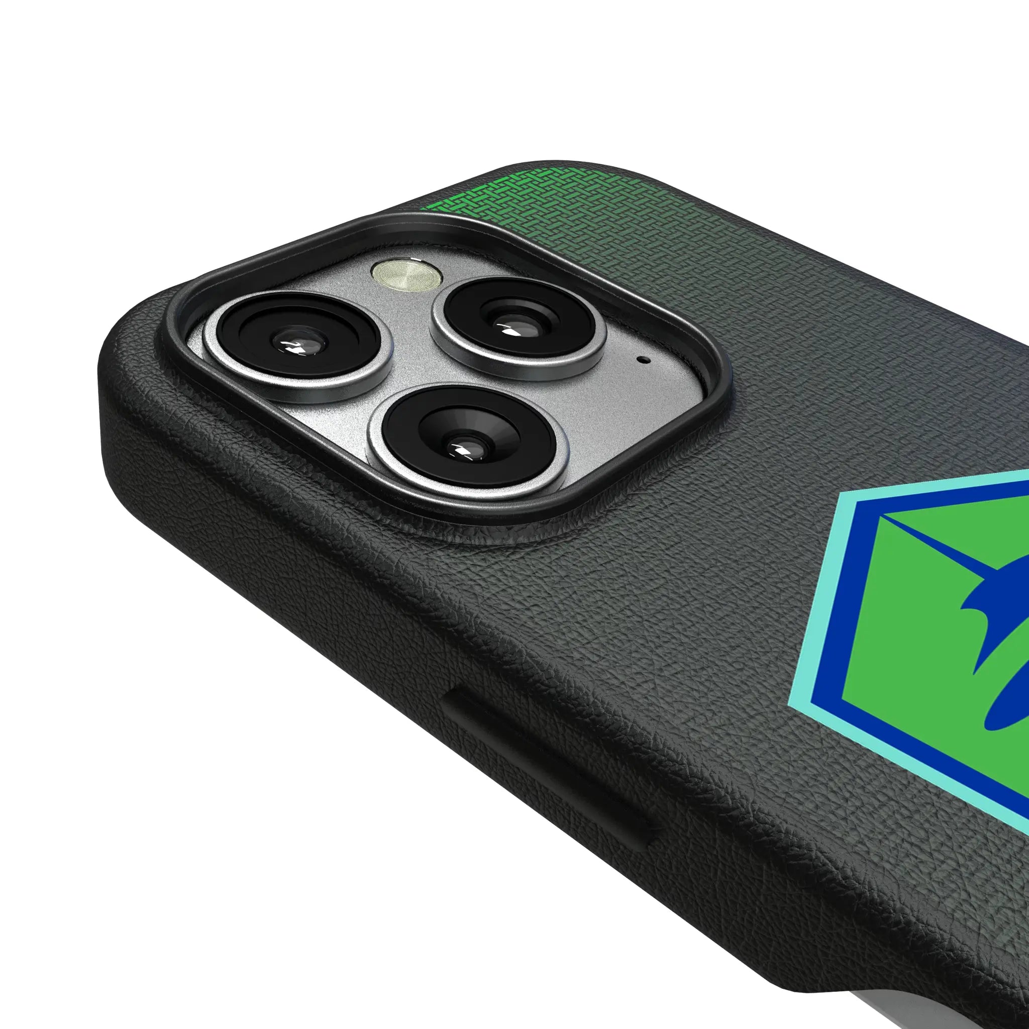 Seattle Sounders FC Linen iPhone MagSafe Compatible Phone Case for Apple iPhone - Detail
