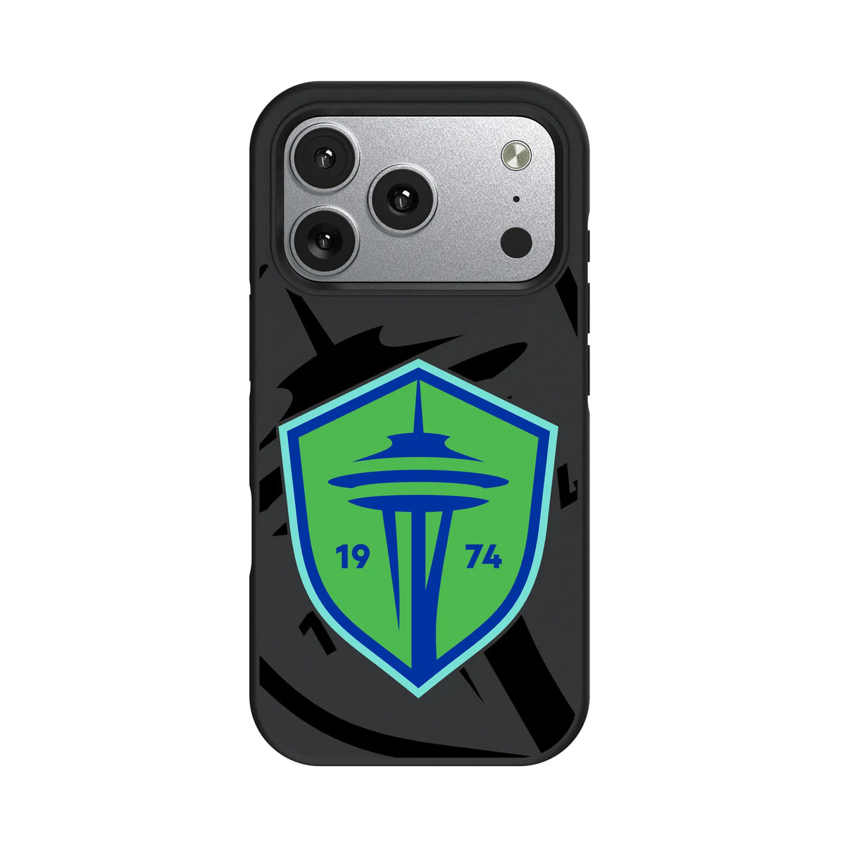 Seattle Sounders FC Monocolor Tilt iPhone Bump Phone Case for Apple iPhone#Device_iPhone 17 Pro