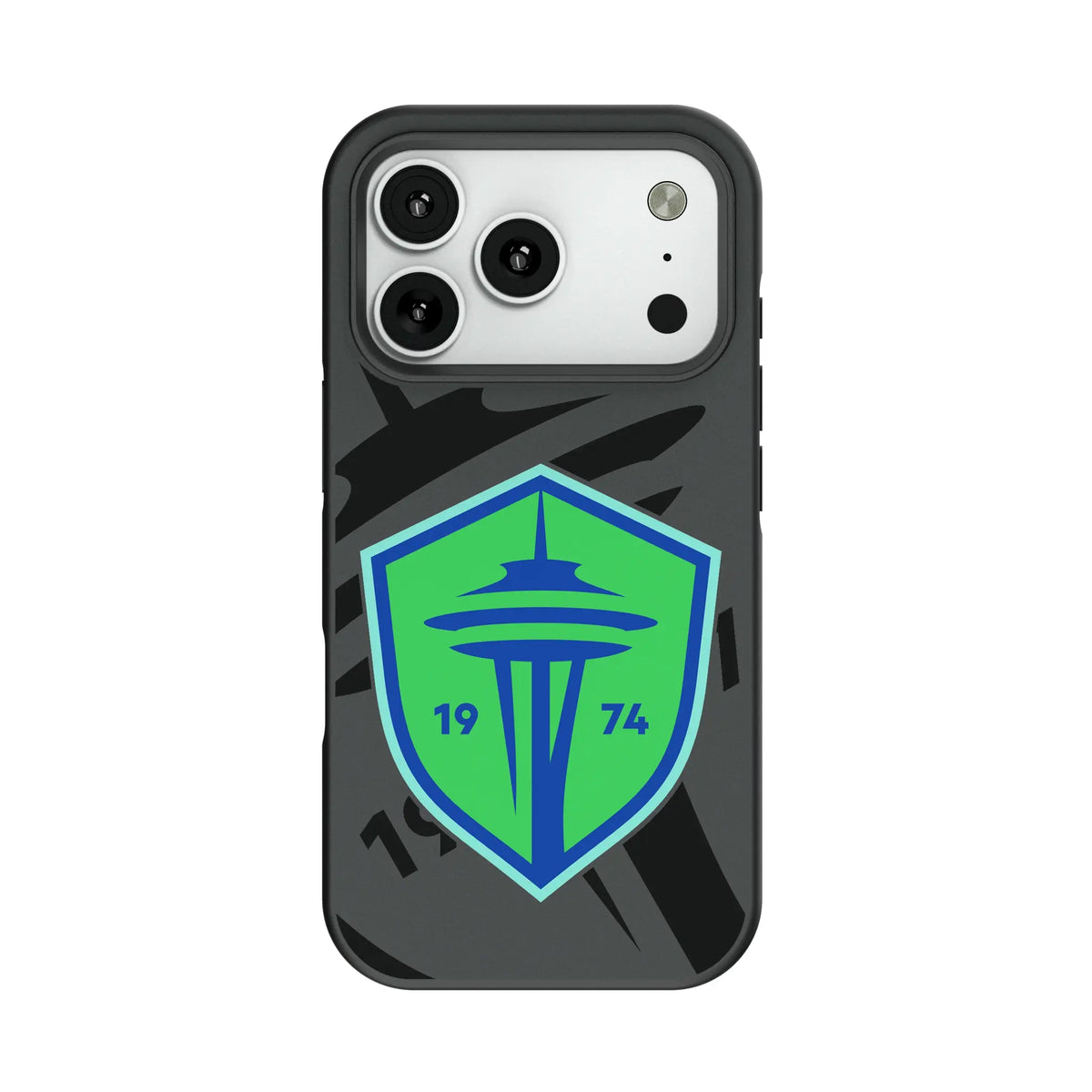 Seattle Sounders FC Monocolor Tilt Bump Phone Case for Apple iPhone