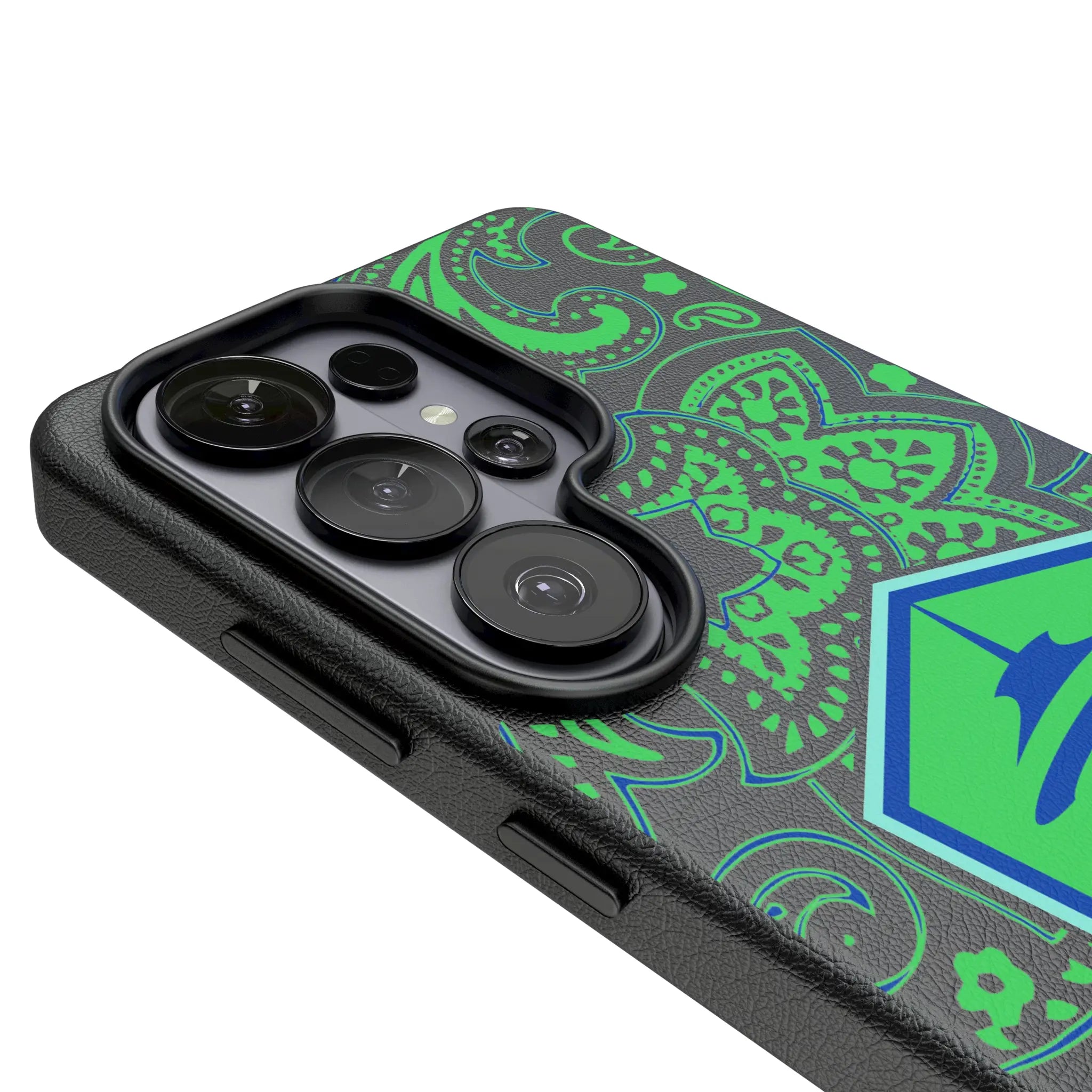 Seattle Sounders FC Paisley Galaxy MagSafe Compatible Phone Case for Samsung Galaxy - Detail#Device_Galaxy S26 Ultra