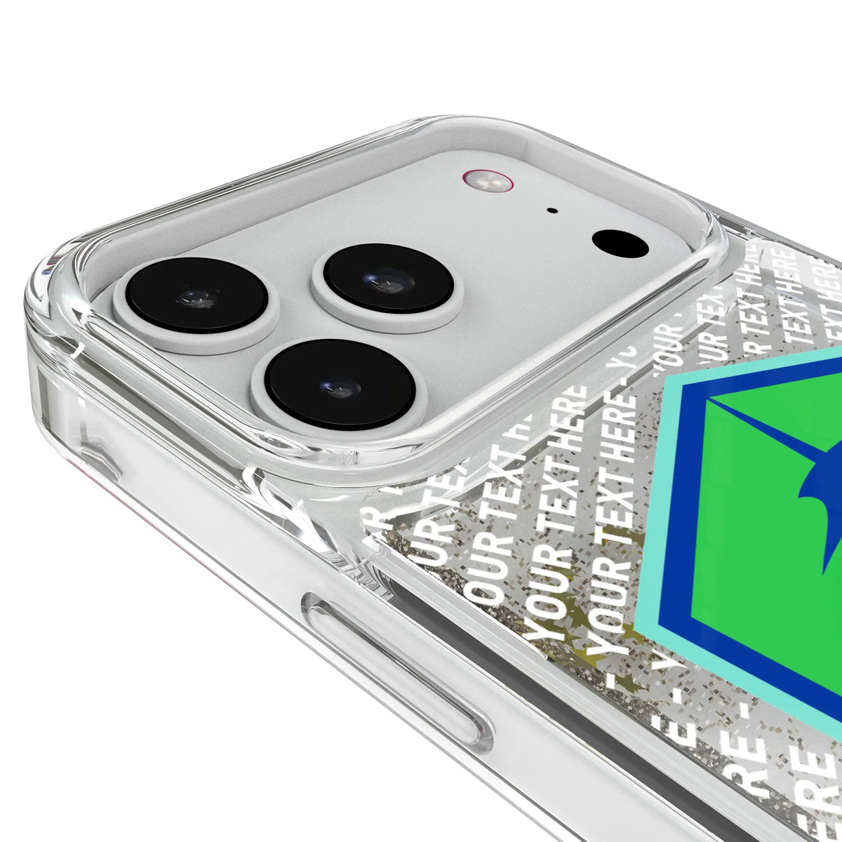 Seattle Sounders FC Personalized EndZone Plus iPhone Glitter Phone Case for Apple iPhone - Detail#Device_iPhone 18 Pro Max