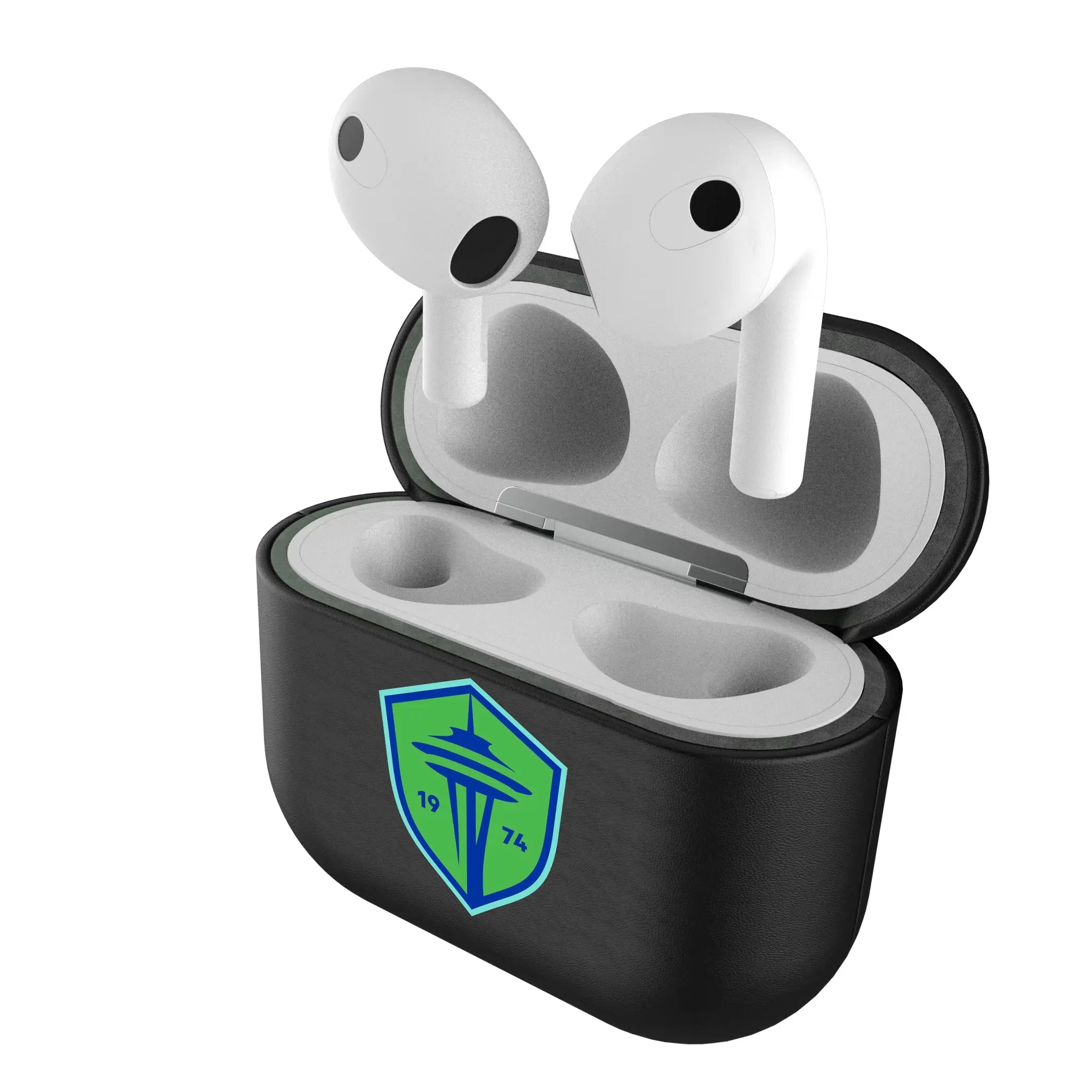 Seattle Sounders FC Personalized Insignia AirPods AirPod Case Cover#Device_AirPods 3rd Gen