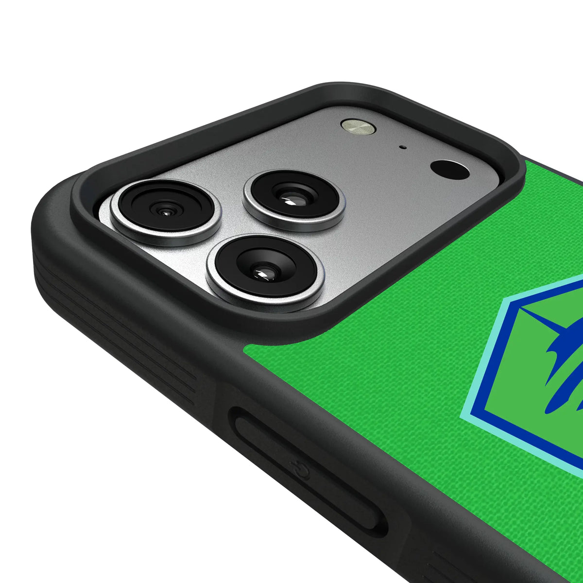 Seattle Sounders FC Personalized Stripe iPhone Bump Phone Case for Apple iPhone - Detail#Device_iPhone 17 Pro Max