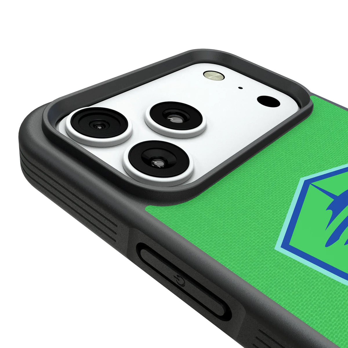 Seattle Sounders FC Personalized Stripe iPhone Bump Phone Case for Apple iPhone - Detail#Device_iPhone 18 Pro Max
