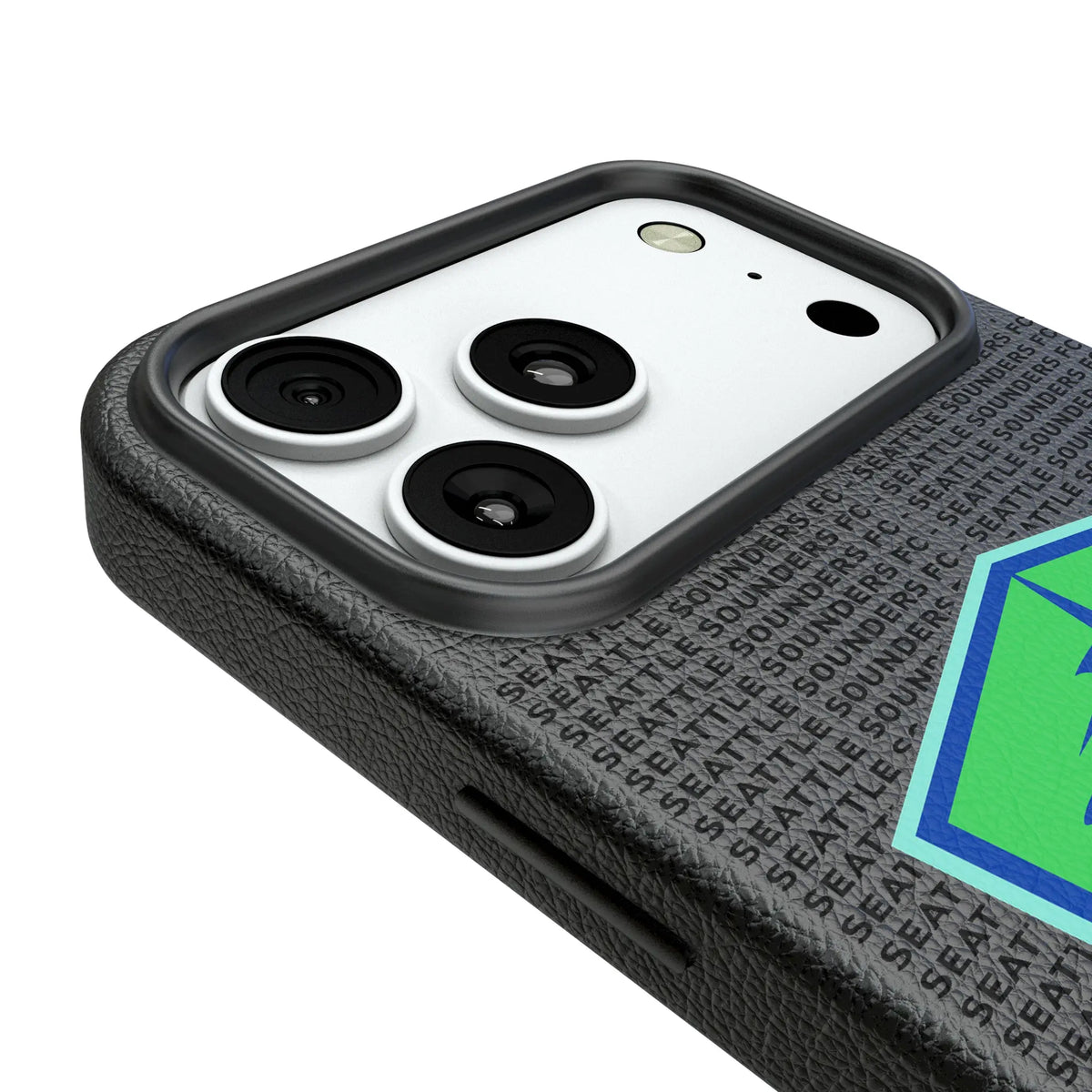 Seattle Sounders FC Text Backdrop iPhone MagSafe Compatible Phone Case for Apple iPhone - Detail#Device_iPhone 18 Pro Max