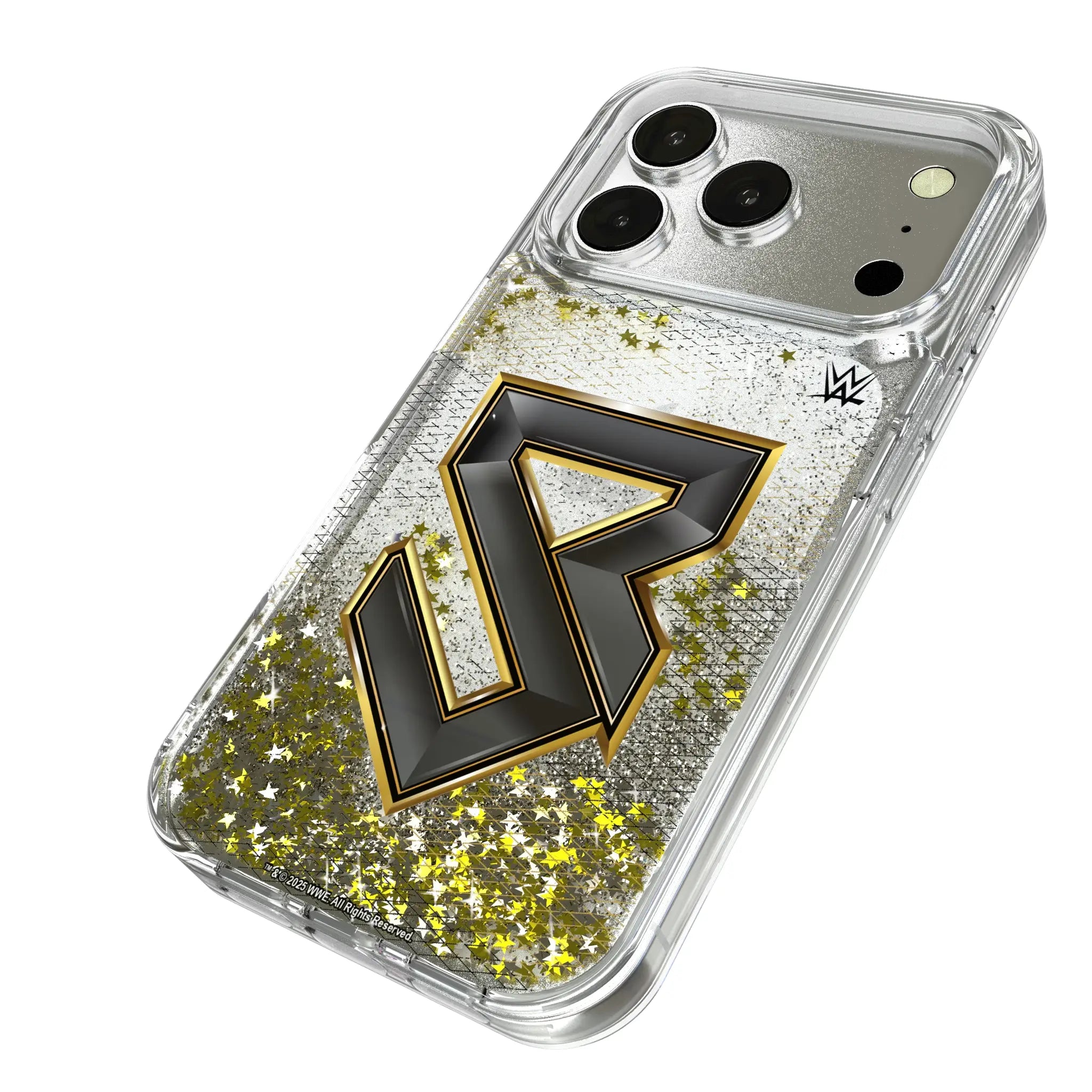 Seth Freakin Rollins Steel iPhone Glitter Phone Case for Apple iPhone - Isometric View