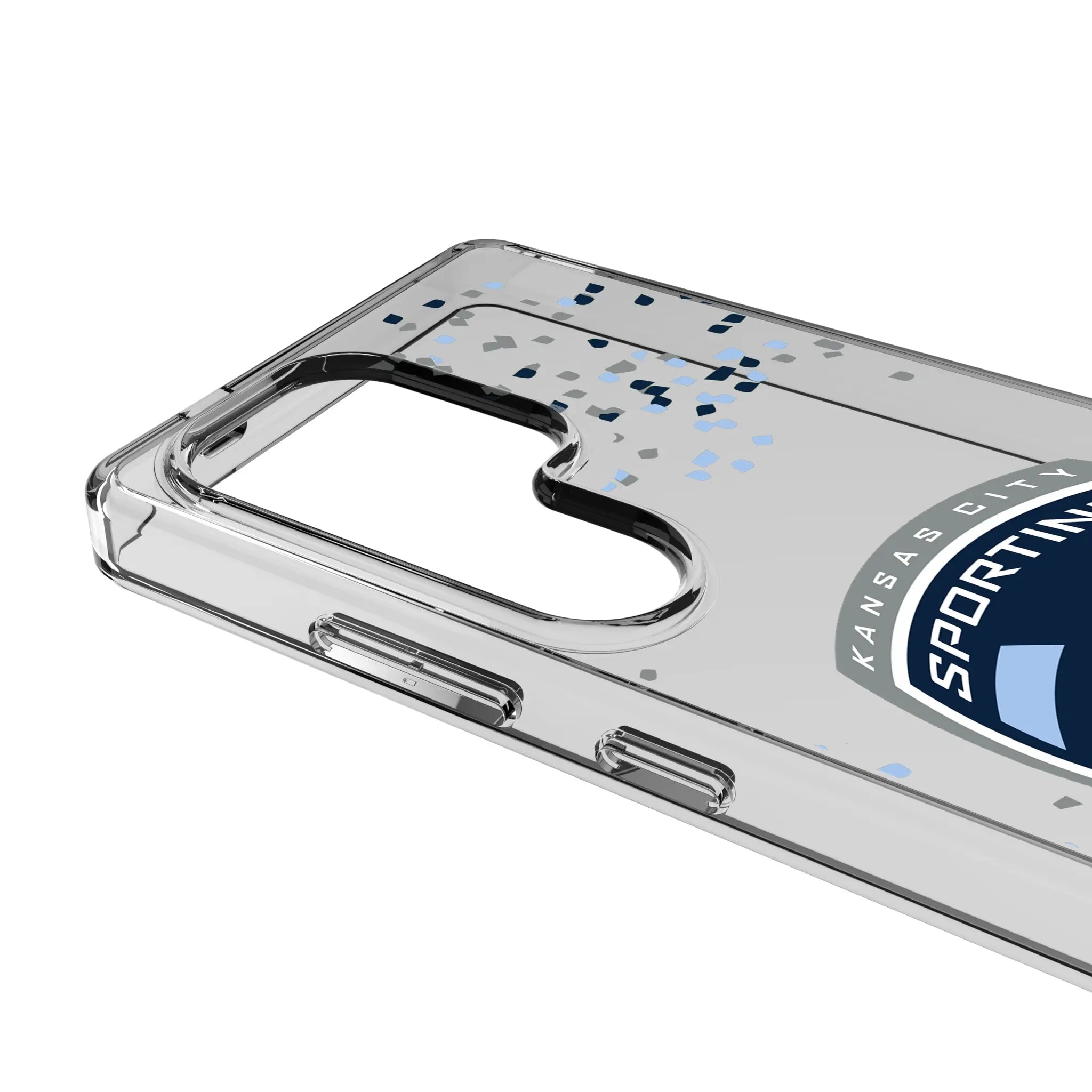 Sporting Kansas City Confetti Galaxy Clear Phone Case for Samsung Galaxy - Detail#Device_Galaxy S25 Ultra