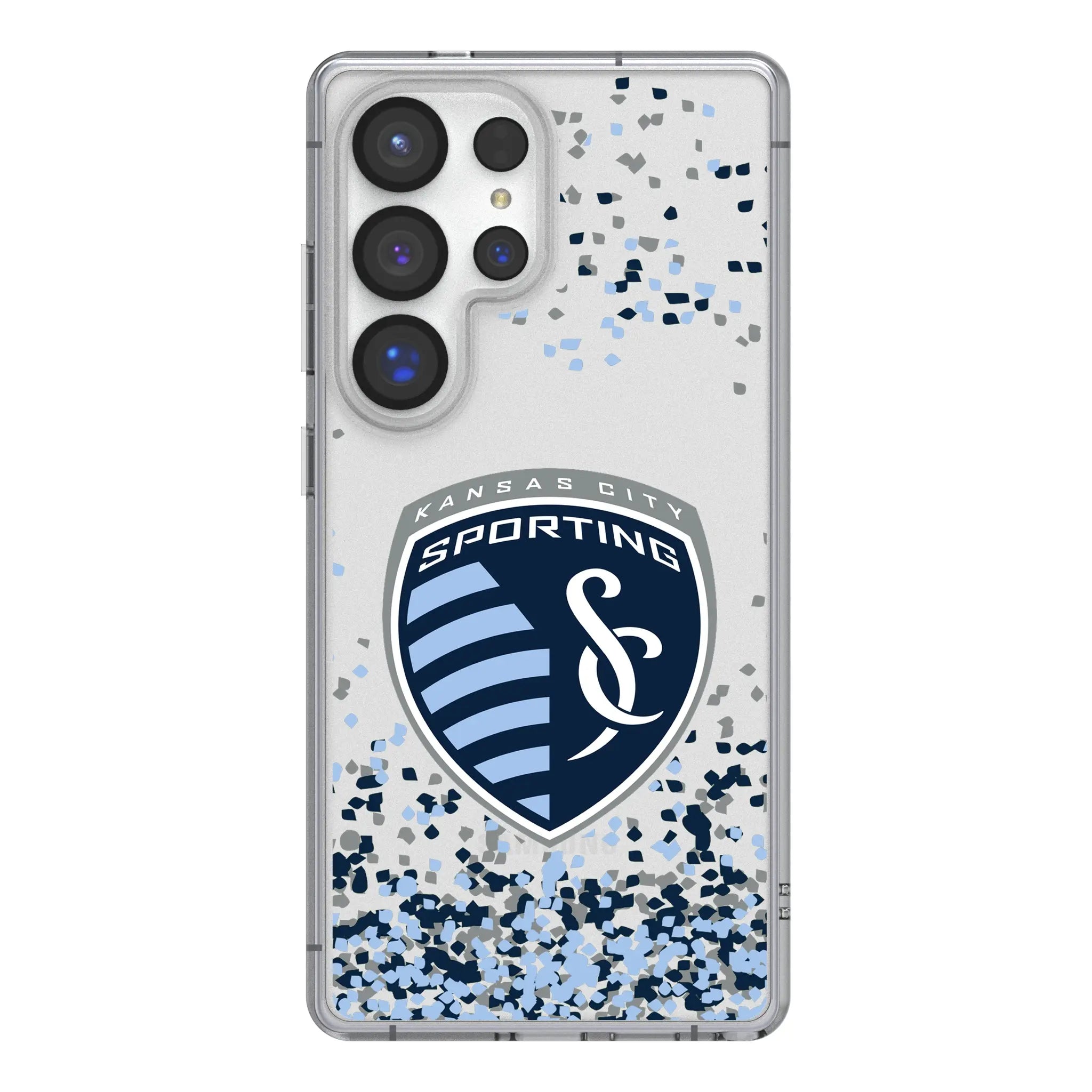 Sporting Kansas City Confetti Galaxy Clear Phone Case for Samsung Galaxy#Device_Galaxy S25 Ultra