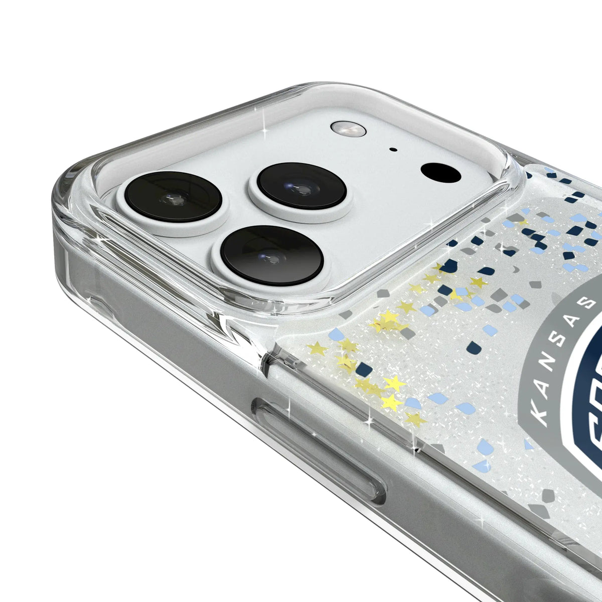 Sporting Kansas City Confetti iPhone Glitter Phone Case for Apple iPhone - Detail#Device_iPhone 18 Pro