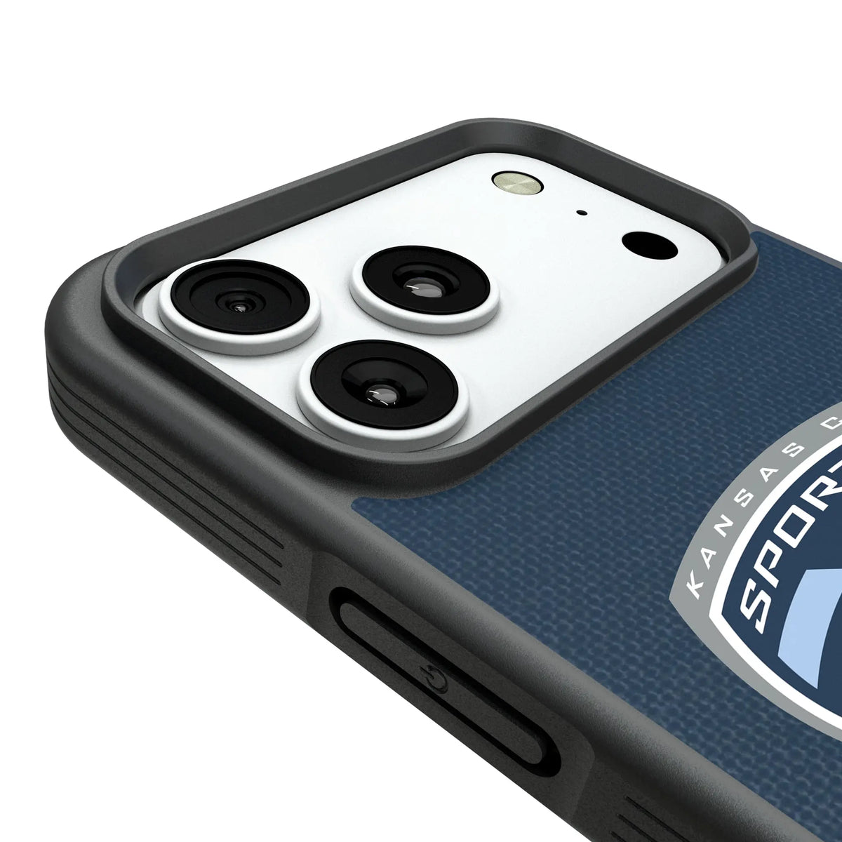 Sporting Kansas City Diagonal Stripe iPhone Bump Phone Case for Apple iPhone - Detail#Device_iPhone 18 Pro Max