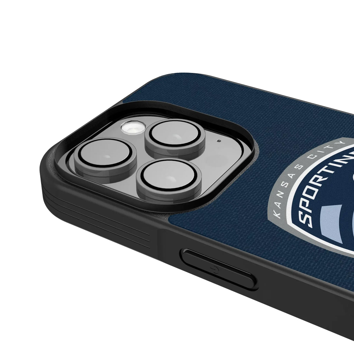 Sporting Kansas City Endzone Solid iPhone Bump Phone Case for Apple iPhone - Detail