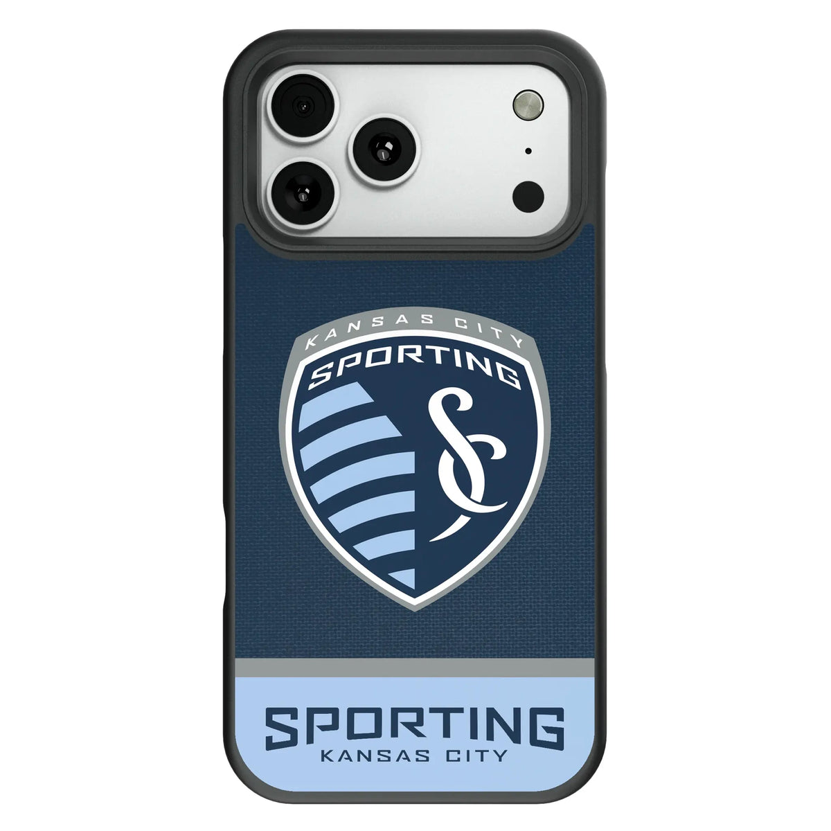 Sporting Kansas City Endzone Solid Bump Phone Case for Apple iPhone
