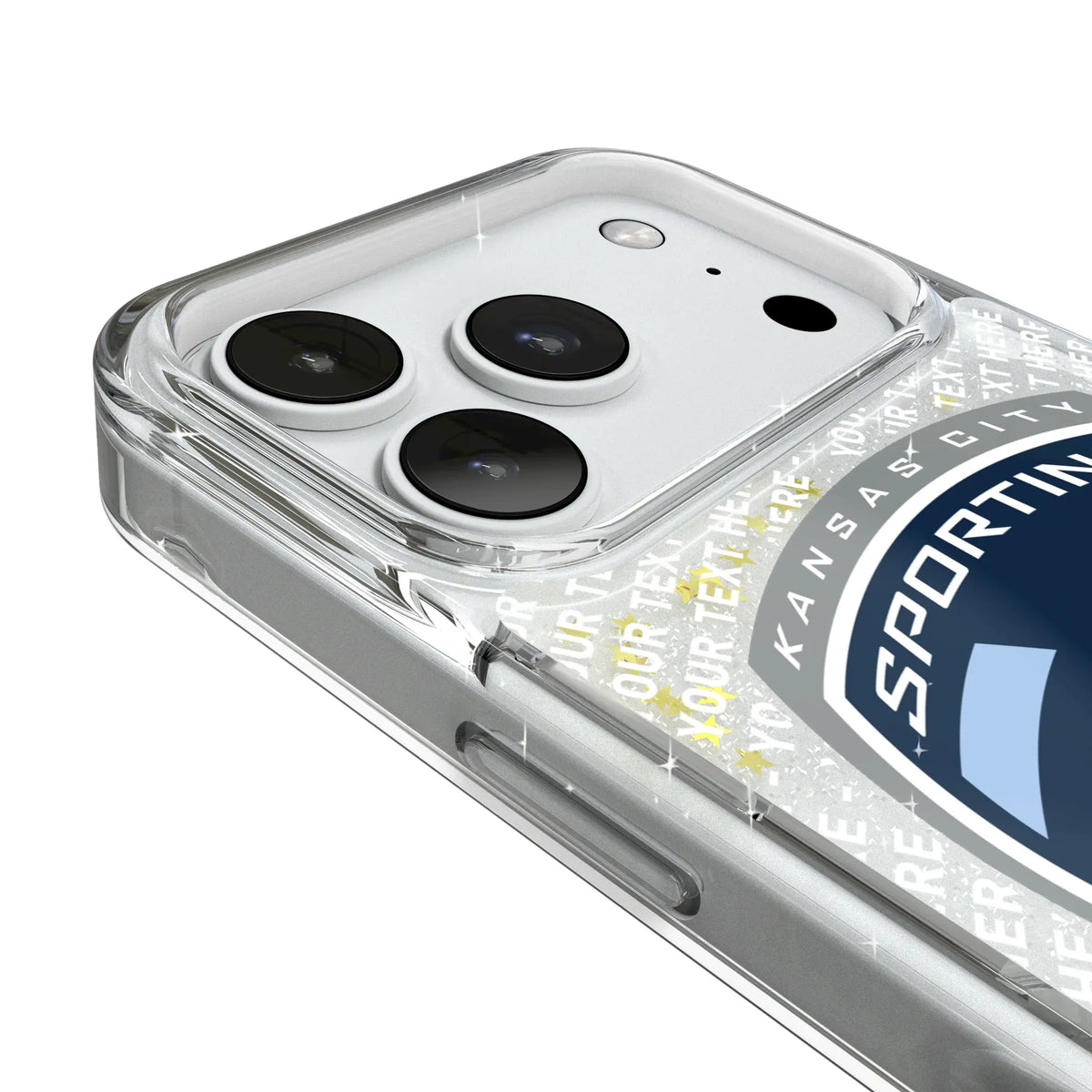Sporting Kansas City Personalized EndZone Plus iPhone Glitter Phone Case for Apple iPhone - Detail#Device_iPhone 18 Pro