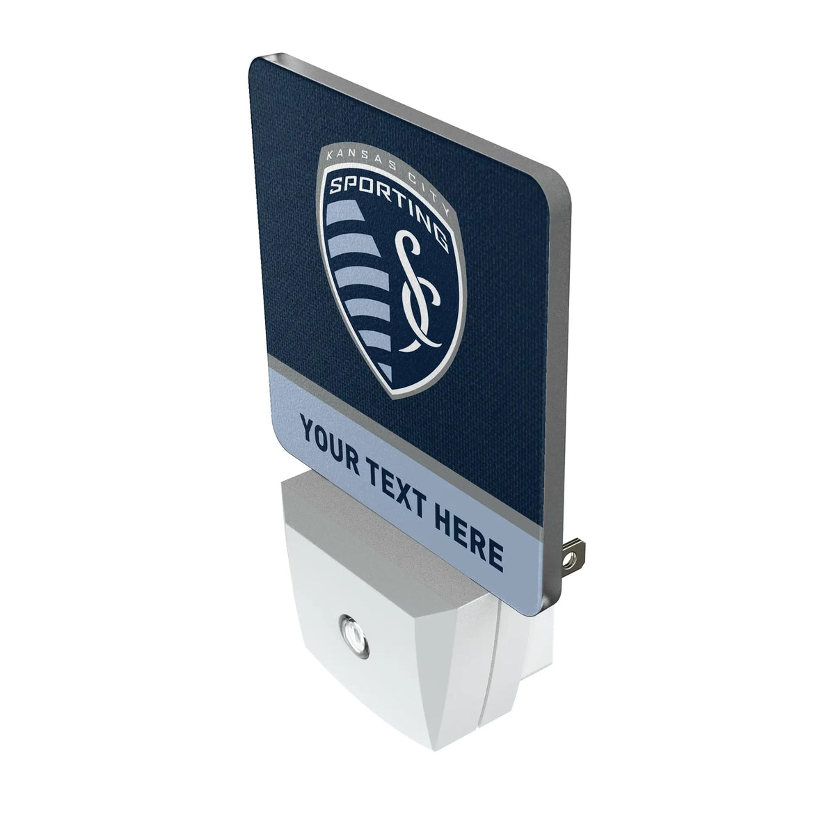Sporting Kansas City Personalized Endzone Solid Night Light 2-Pack - Isometric View