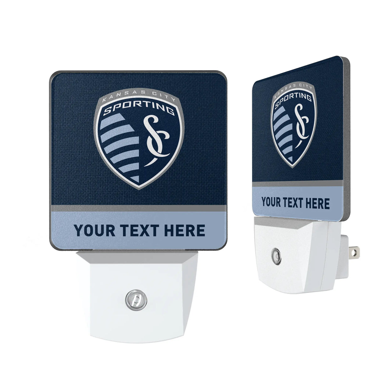 Sporting Kansas City Personalized Endzone Solid Night Light 2-Pack