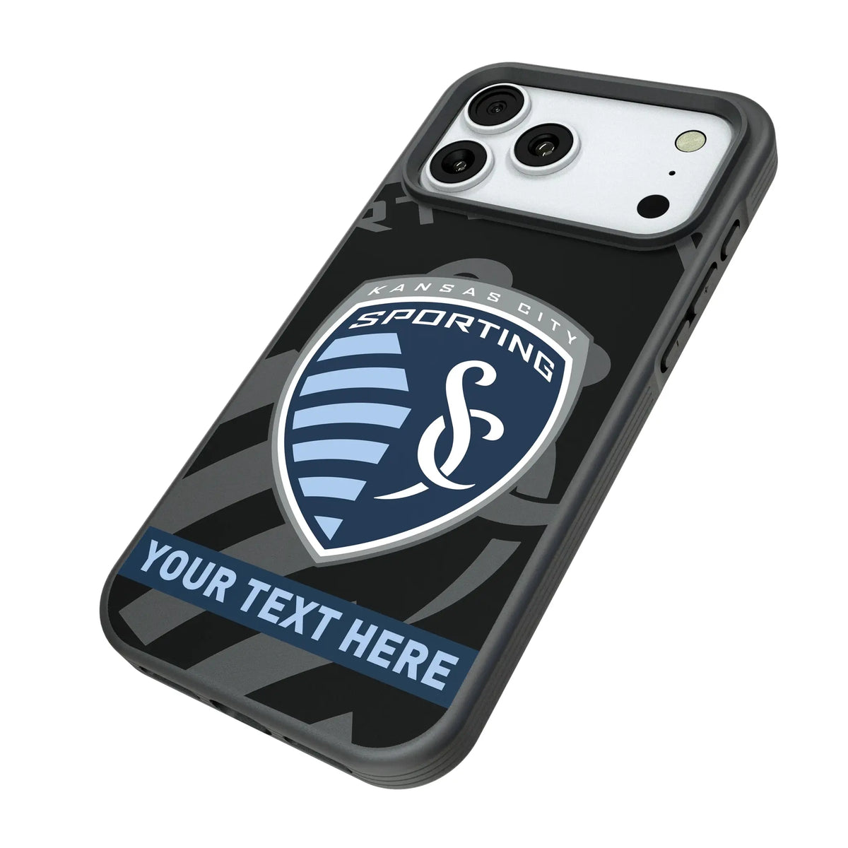 Sporting Kansas City Personalized Tilt iPhone Bump Phone Case for Apple iPhone - Isometric View#Device_iPhone 18 Pro Max