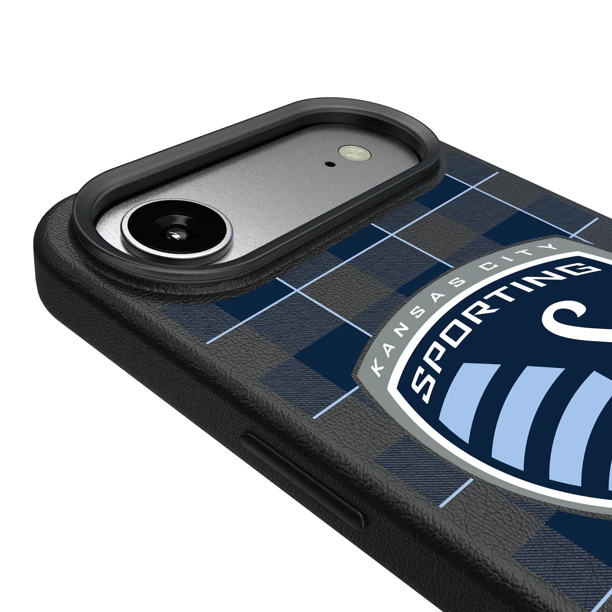 Sporting Kansas City Plaid iPhone MagSafe Compatible Phone Case for Apple iPhone - Detail#Device_iPhone Air
