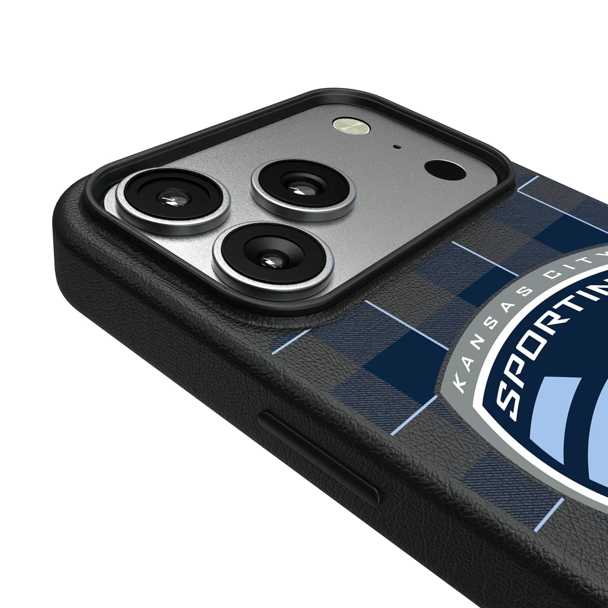 Sporting Kansas City Plaid iPhone MagSafe Compatible Phone Case for Apple iPhone - Detail#Device_iPhone 17 Pro