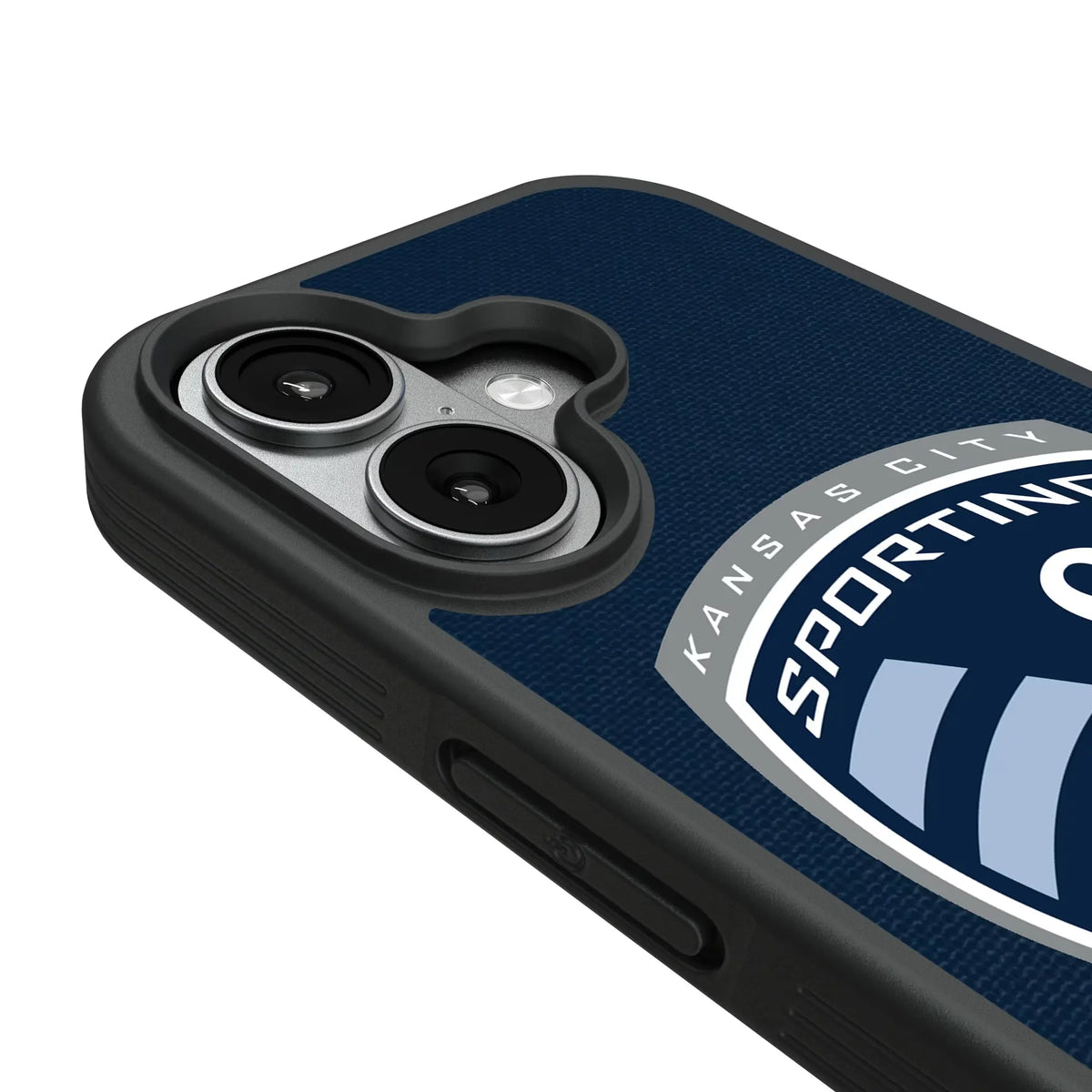 Sporting Kansas City Stripe iPhone Bump Phone Case for Apple iPhone - Detail#Device_iPhone 17
