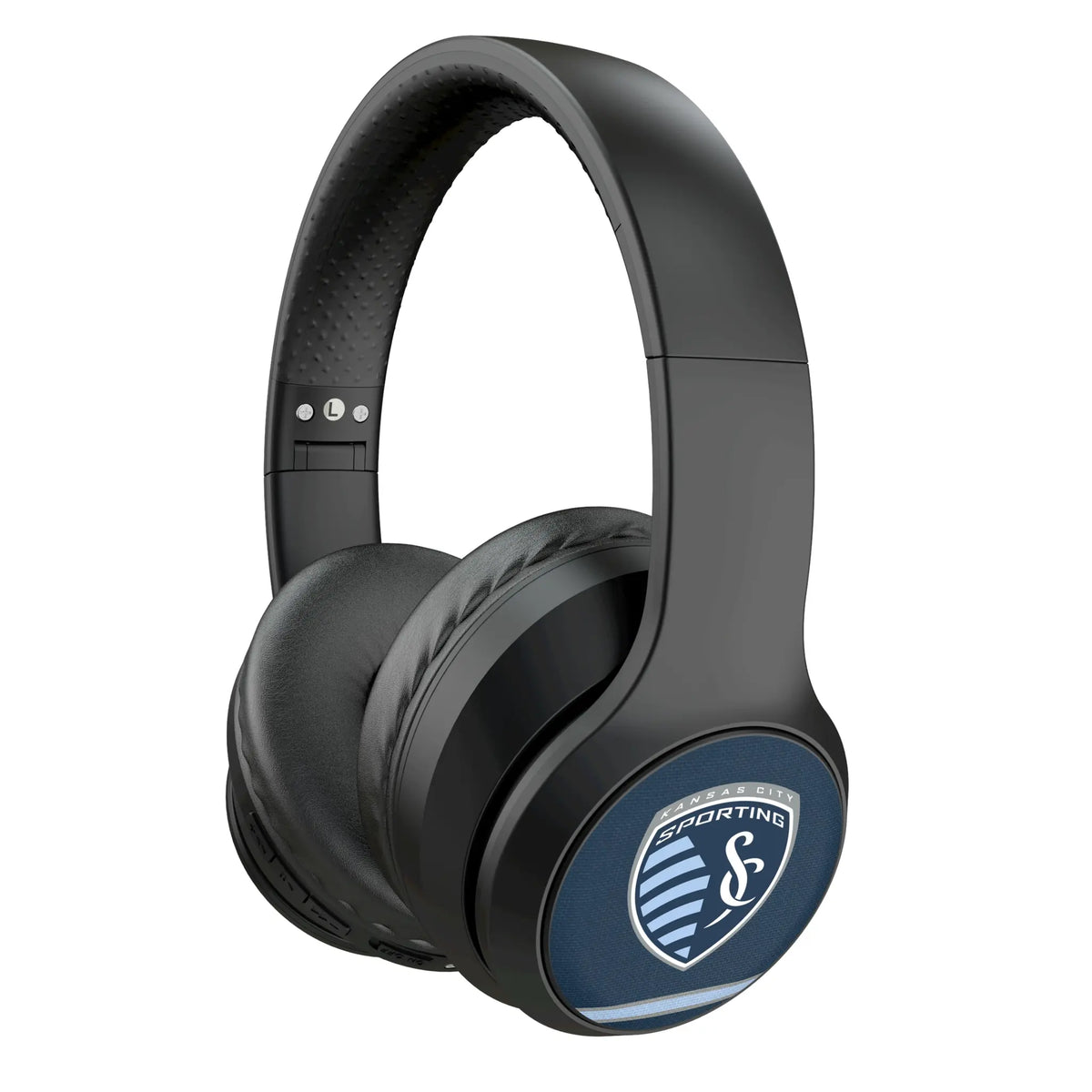 Sporting Kansas City Stripe Wireless Over-Ear Headphones With Case