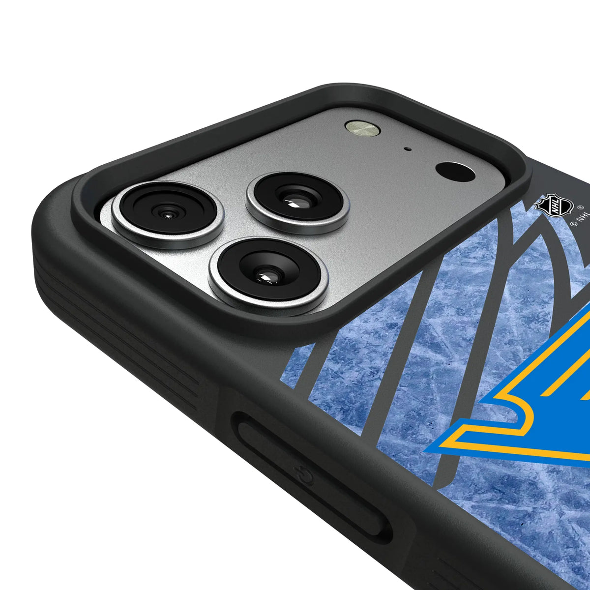 St. Louis Blues Ice Tilt iPhone Bump Phone Case for Apple iPhone - Detail#Device_iPhone 17 Pro Max