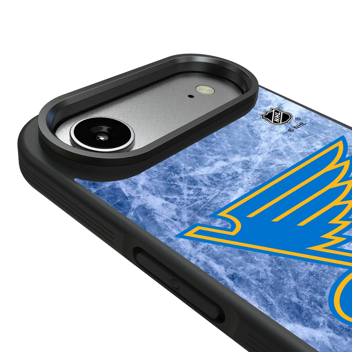 St. Louis Blues Ice Wordmark iPhone Bump Phone Case for Apple iPhone - Detail#Device_iPhone Air