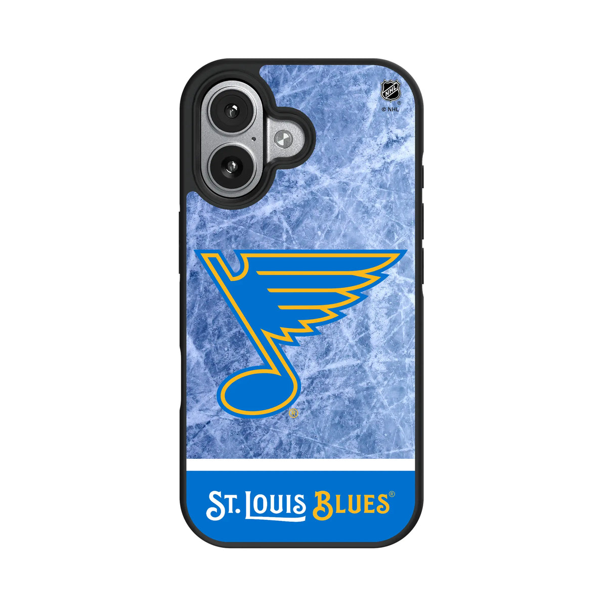 St. Louis Blues Ice Wordmark iPhone Bump Phone Case for Apple iPhone#Device_iPhone 17