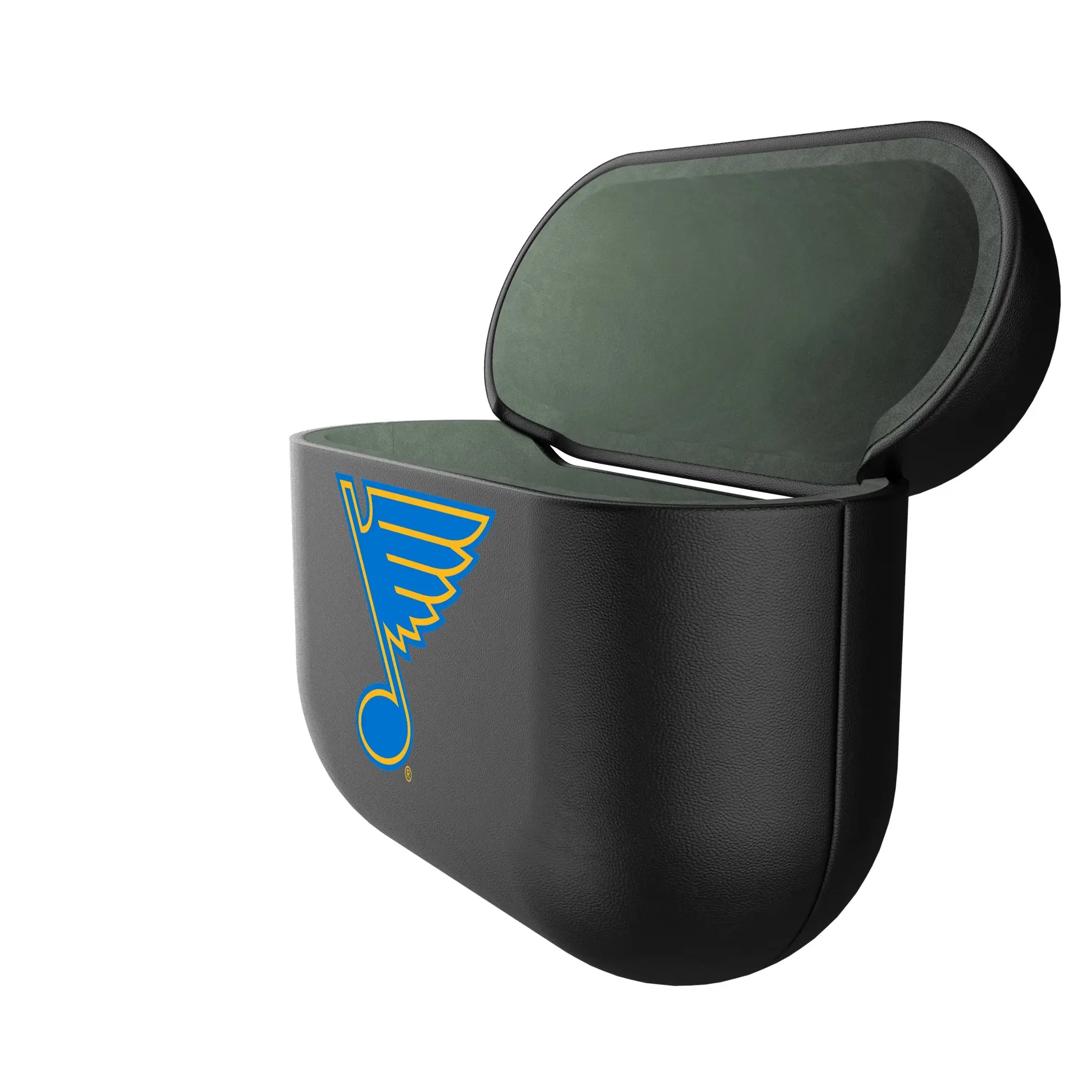 St. Louis Blues Insignia AirPods AirPod Case Cover - Isometric View#Device_AirPods 3rd Gen