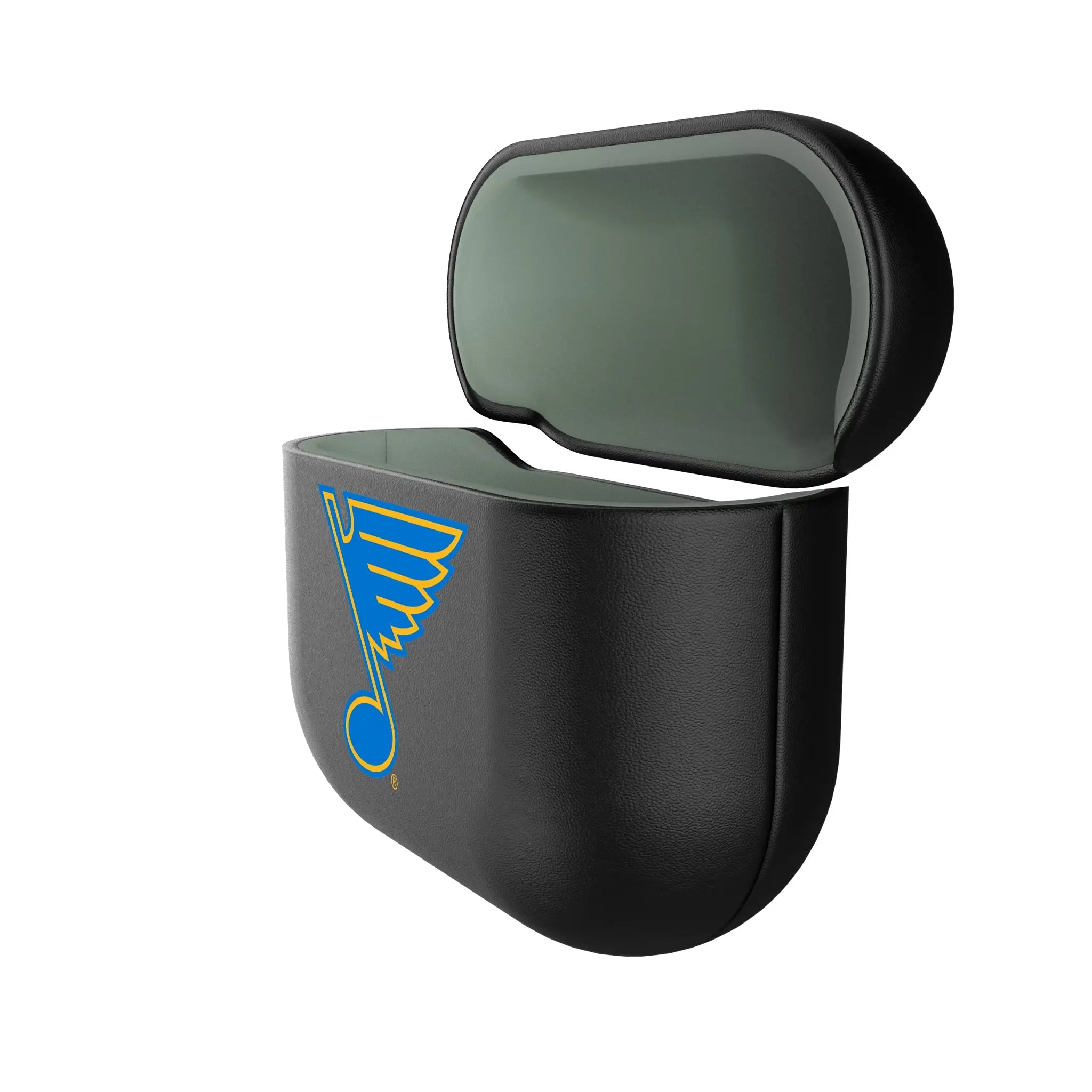 St. Louis Blues Insignia AirPods AirPod Case Cover - Isometric View#Device_AirPods 4