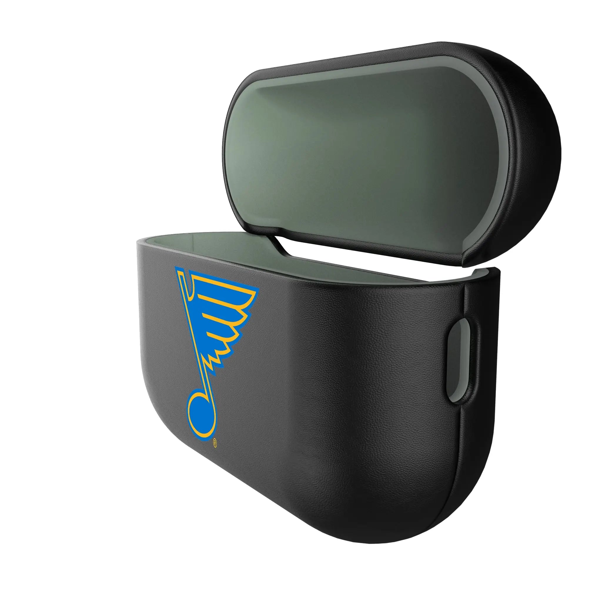 St. Louis Blues Insignia AirPods AirPod Case Cover - Isometric View#Device_AirPods Pro 3