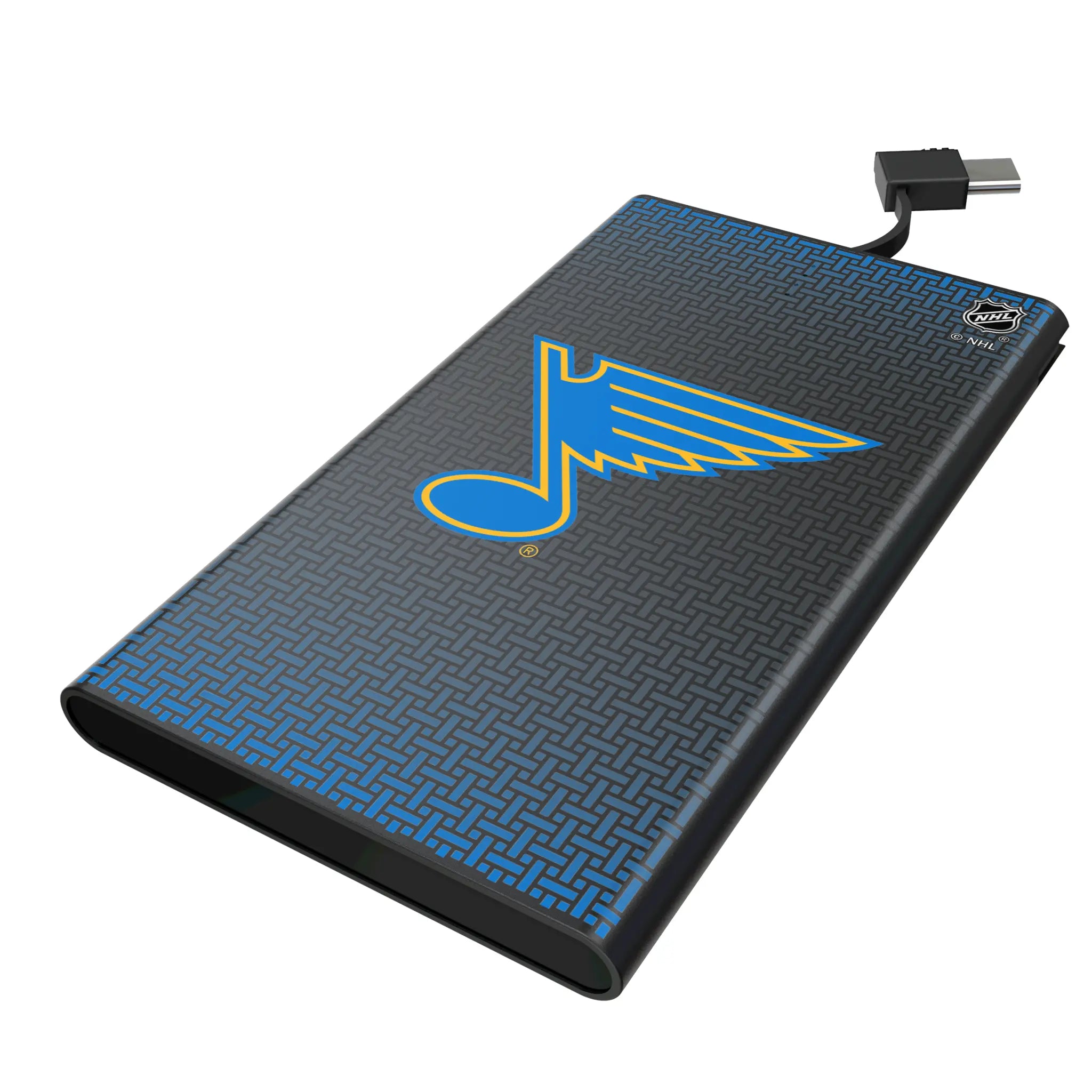St. Louis Blues Linen 5000mAh Flat Power Bank